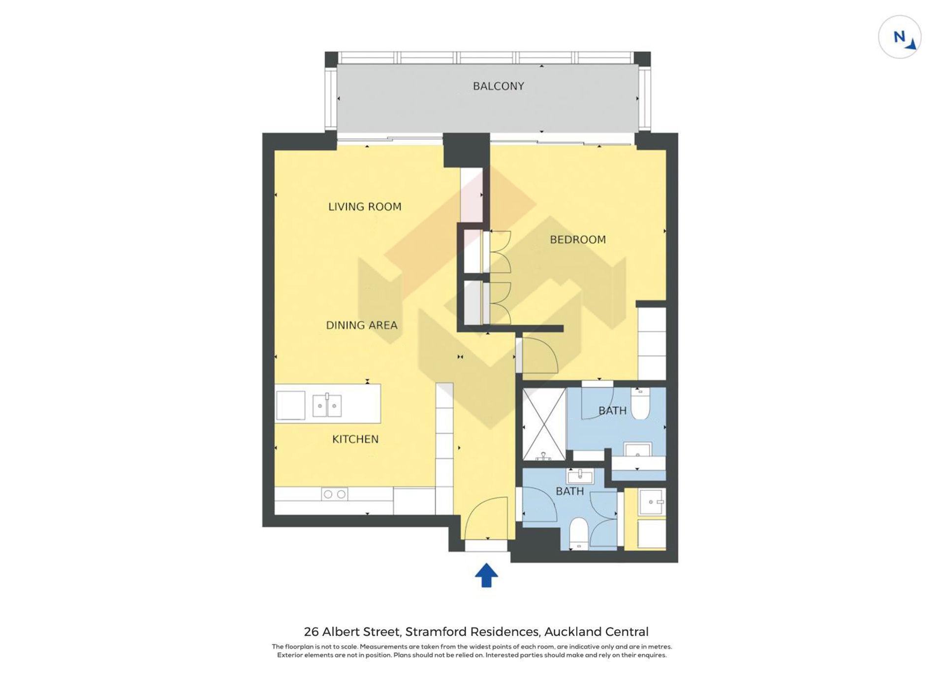 Floorplan | 26 Albert Street, City Centre | Apartment Specialists