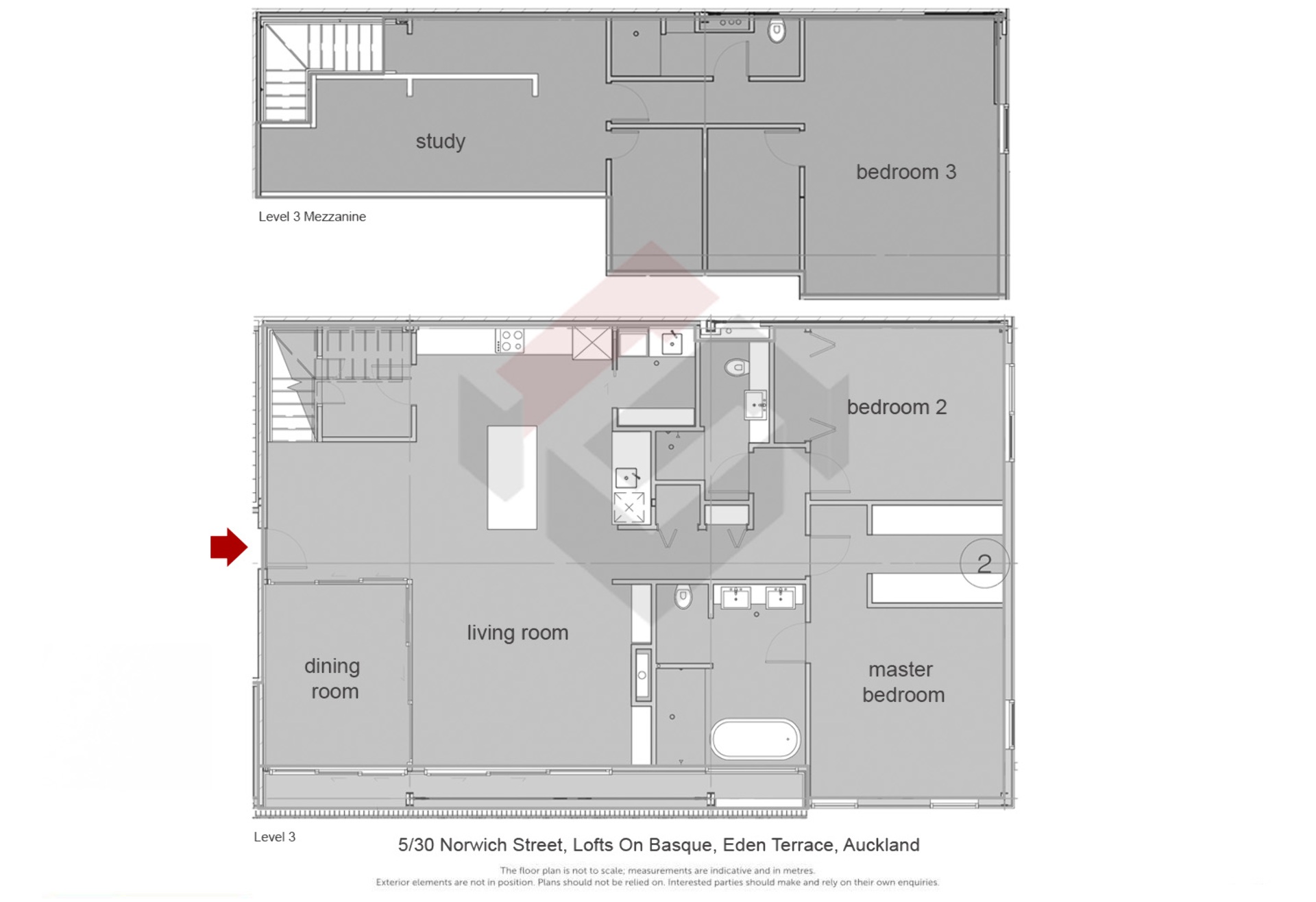 Floorplan | 30 Norwich Street, Eden Terrace | Apartment Specialists