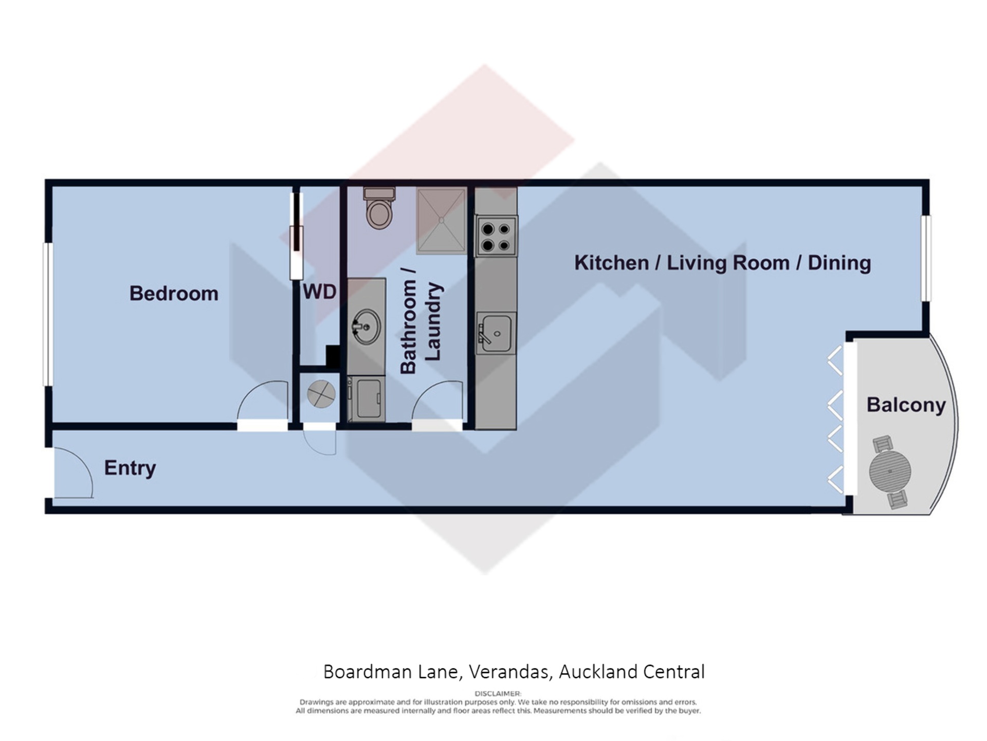 Floorplan | 34 Boardman Lane, City Centre | Apartment Specialists