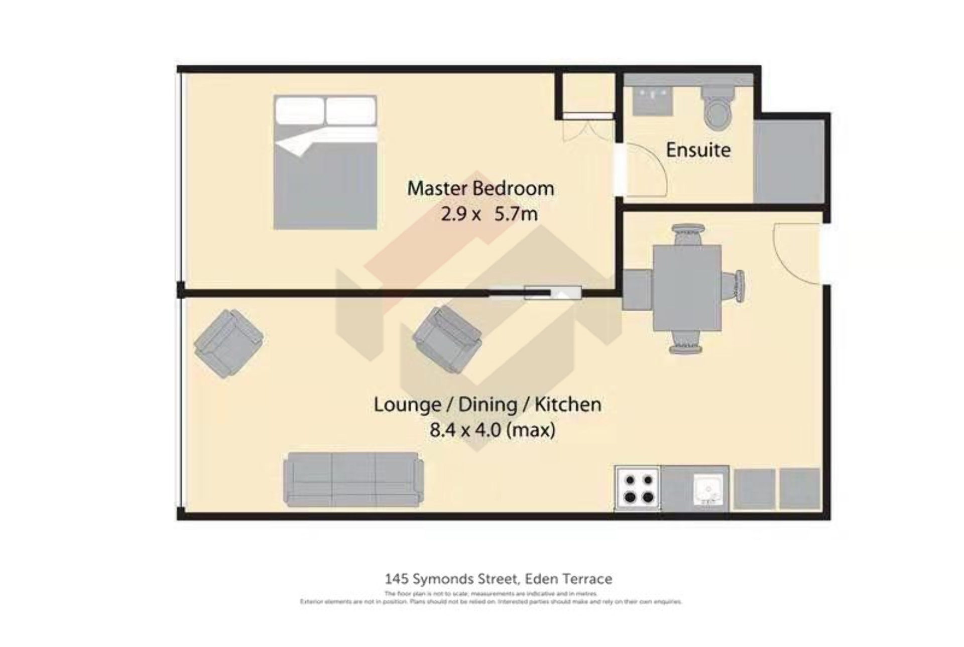 Floorplan | 145 Symonds Street, Eden Terrace | Apartment Specialists