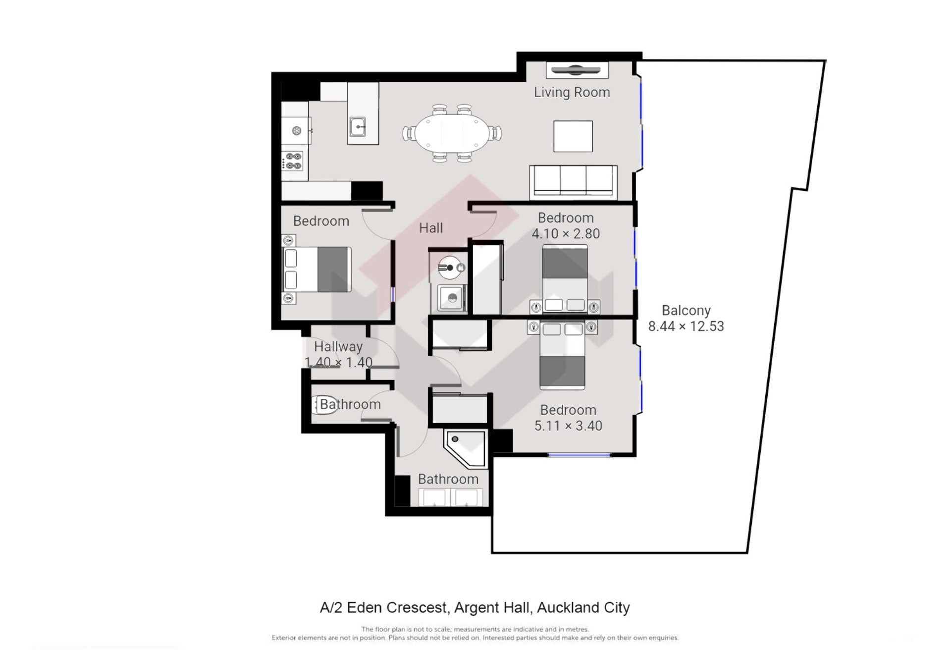 Floorplan | 2 Eden Crescent, City Centre | Apartment Specialists
