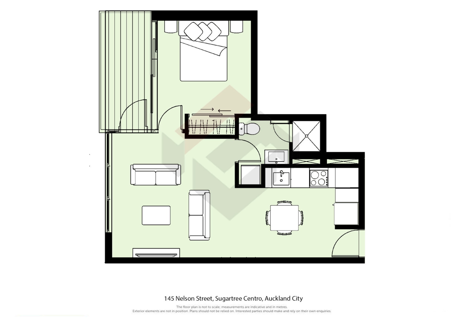 Floorplan | 145 Nelson Street, City Centre | Apartment Specialists