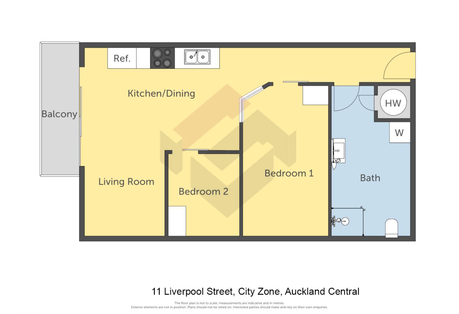 Floorplan | 11 Liverpool Street, City Centre | Apartment Specialists