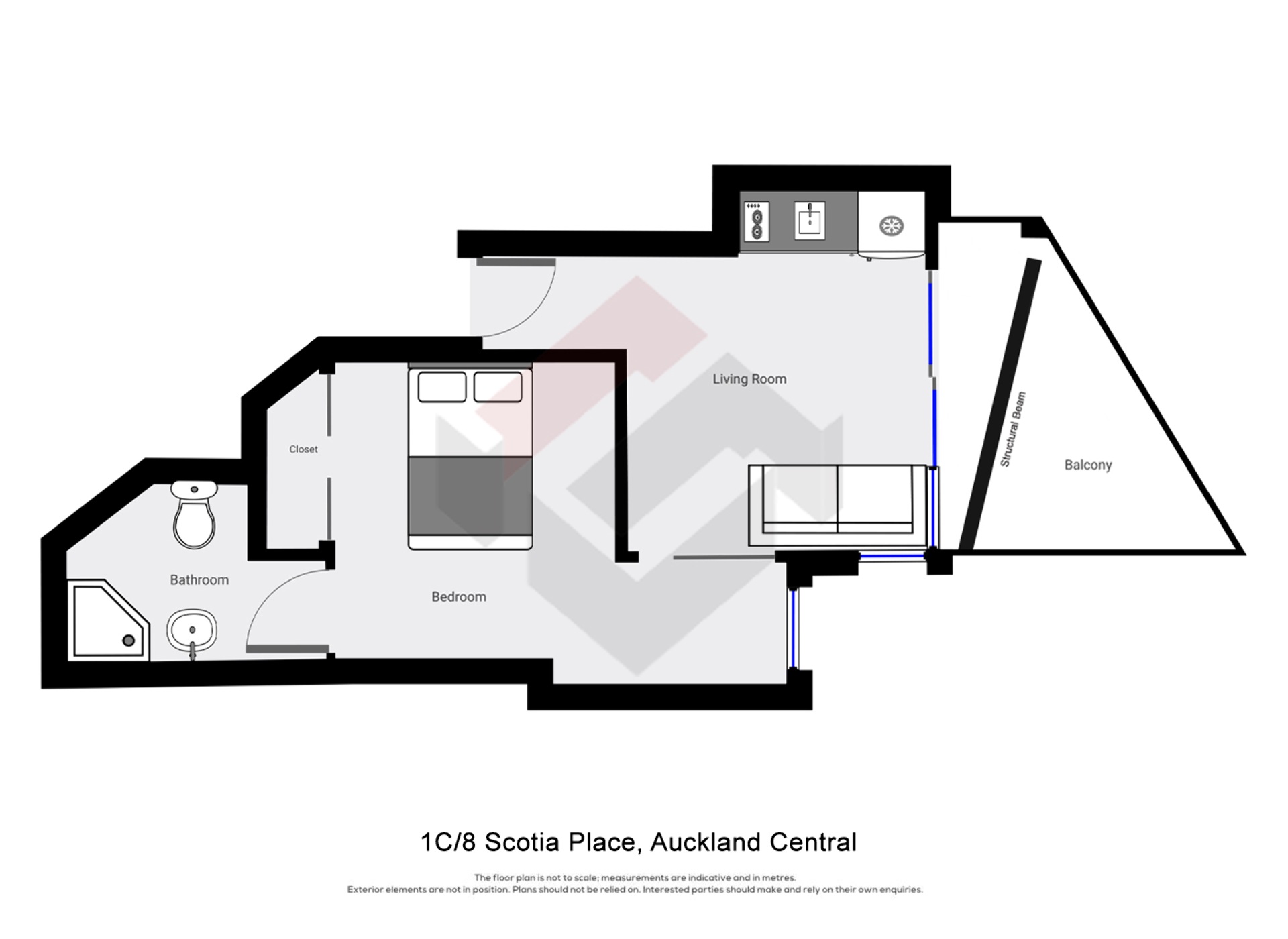 Floorplan | 8 Scotia Place, City Centre | Apartment Specialists