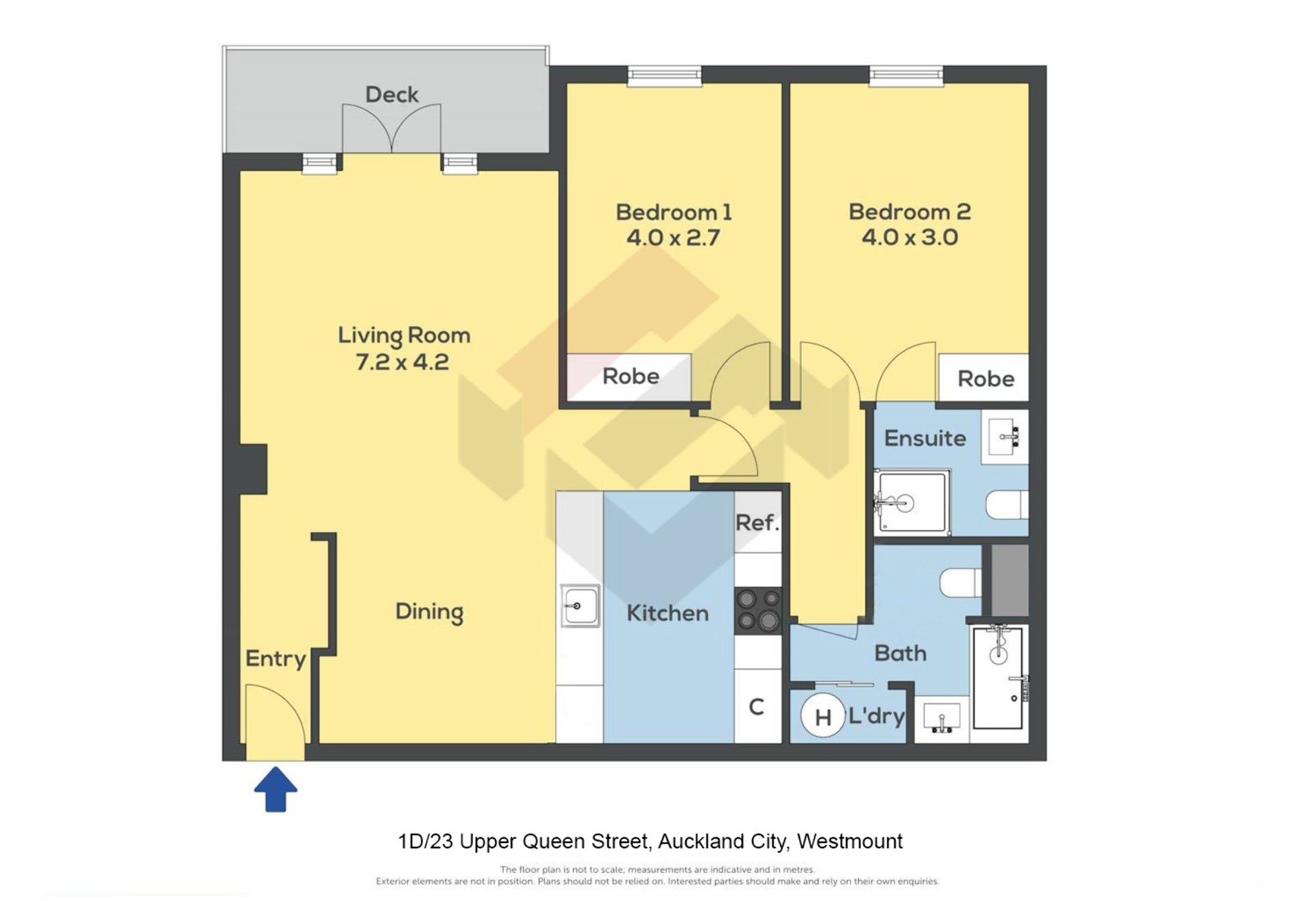 Floorplan | 23 Upper Queen Street, City Centre | Apartment Specialists