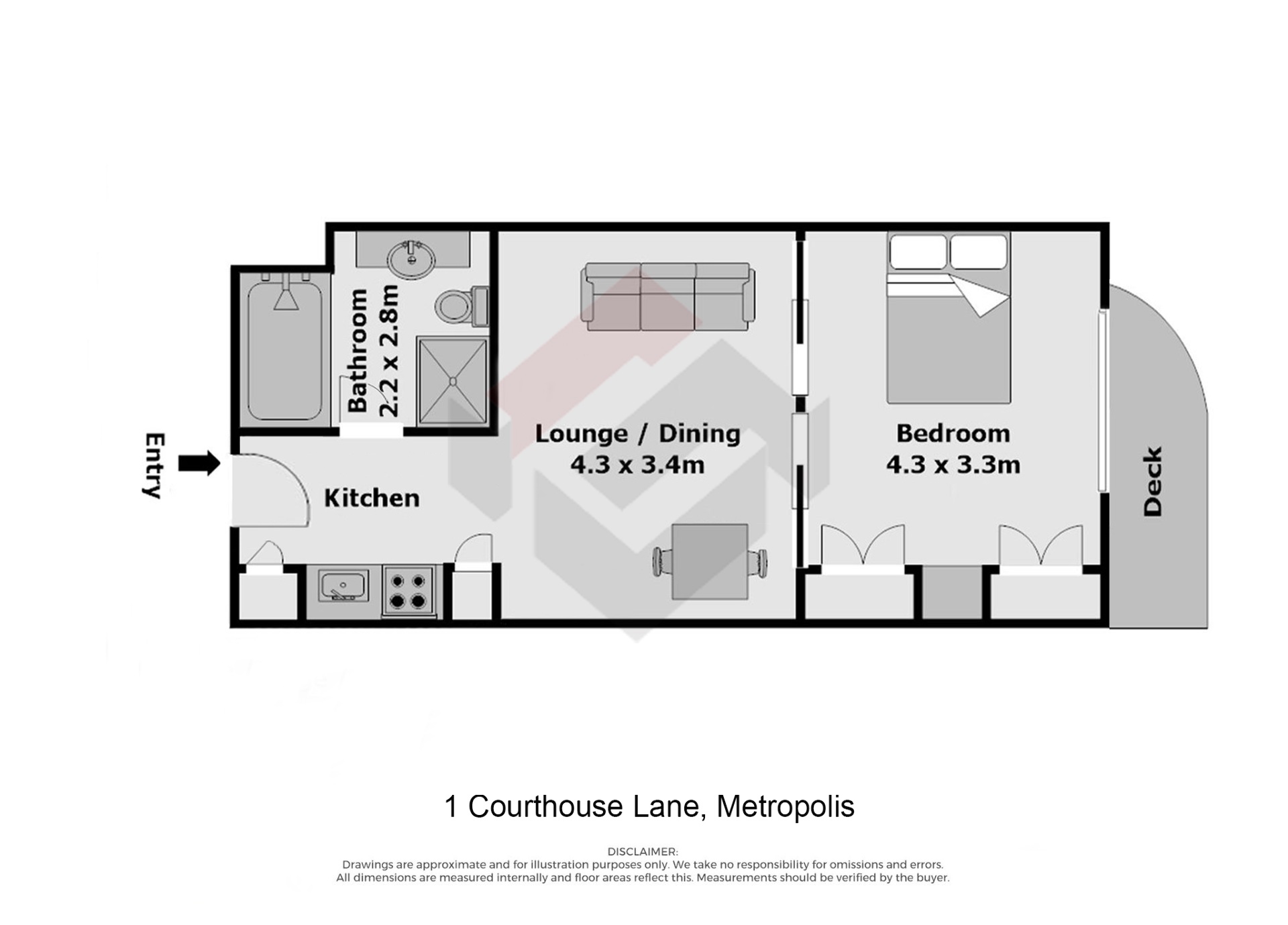 19 | 1 Courthouse Lane, City Centre | Apartment Specialists