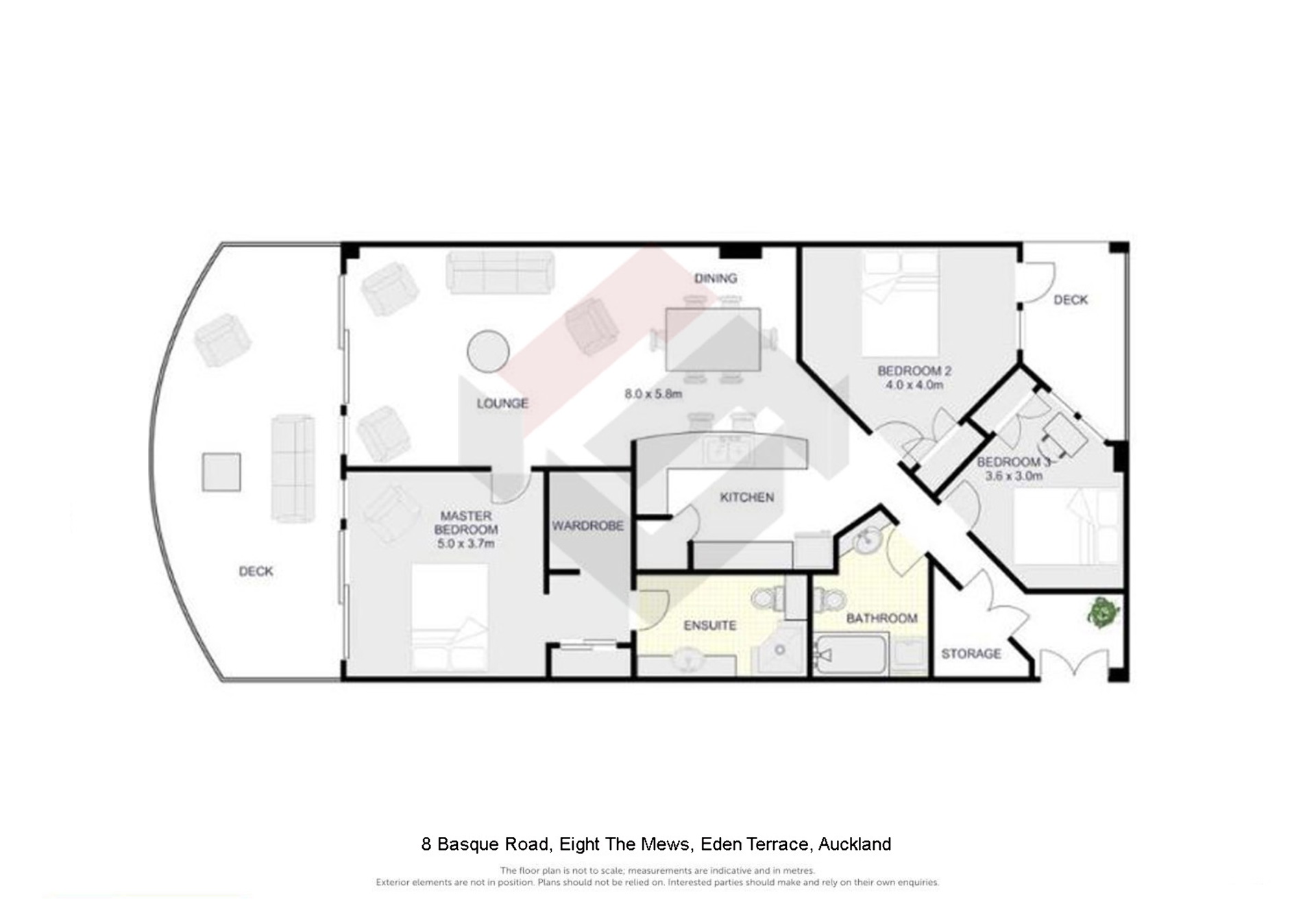 Floorplan | 8 Basque Road, Eden Terrace | Apartment Specialists