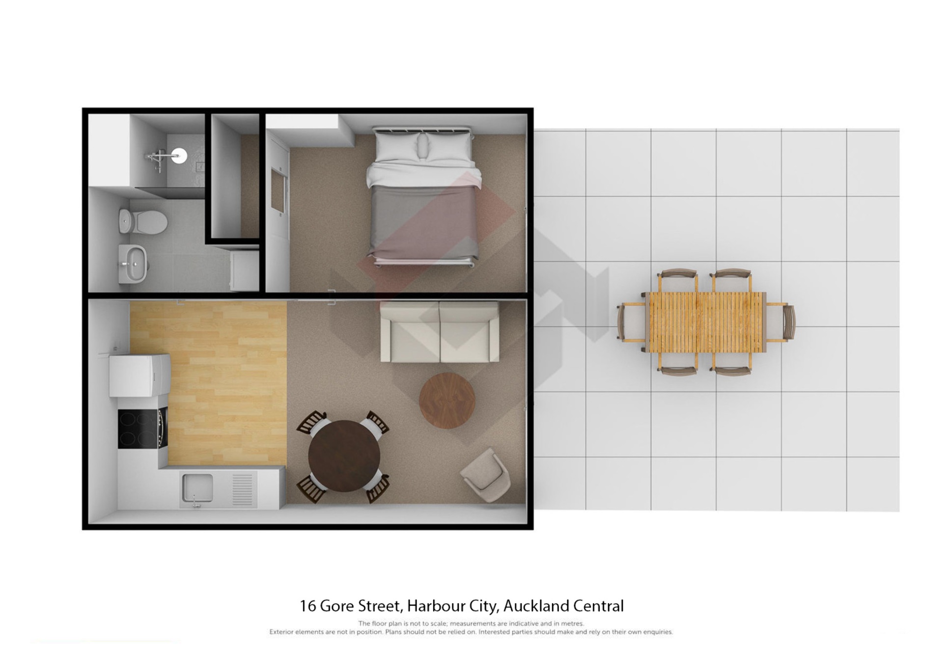 16 Gore Street, City Centre | Apartment Specialists Auckland Floorplan | 16 Gore Street, City Centre | Apartment Specialists