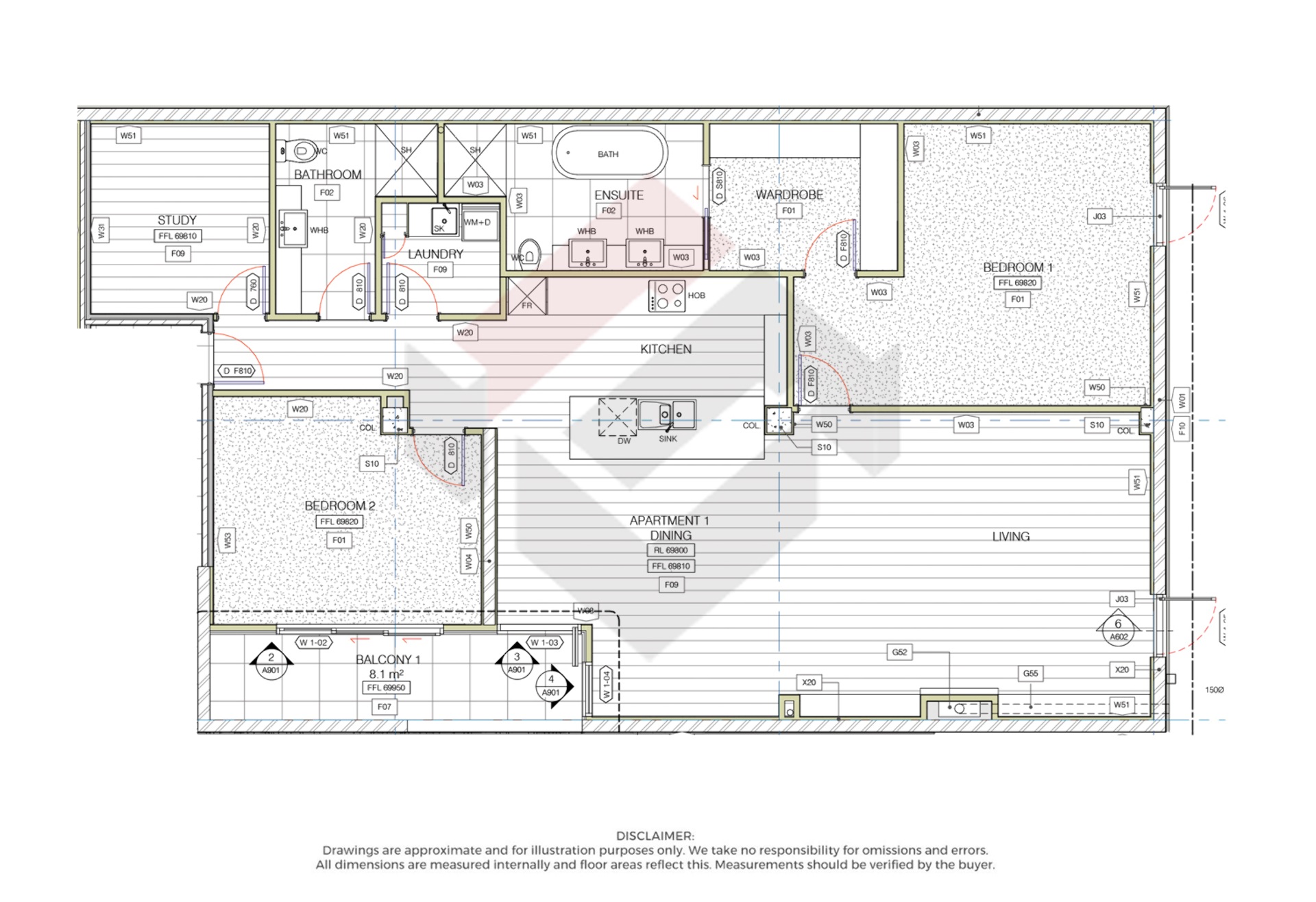 Floorplan | 30 Norwich Street, City Centre | Apartment Specialists