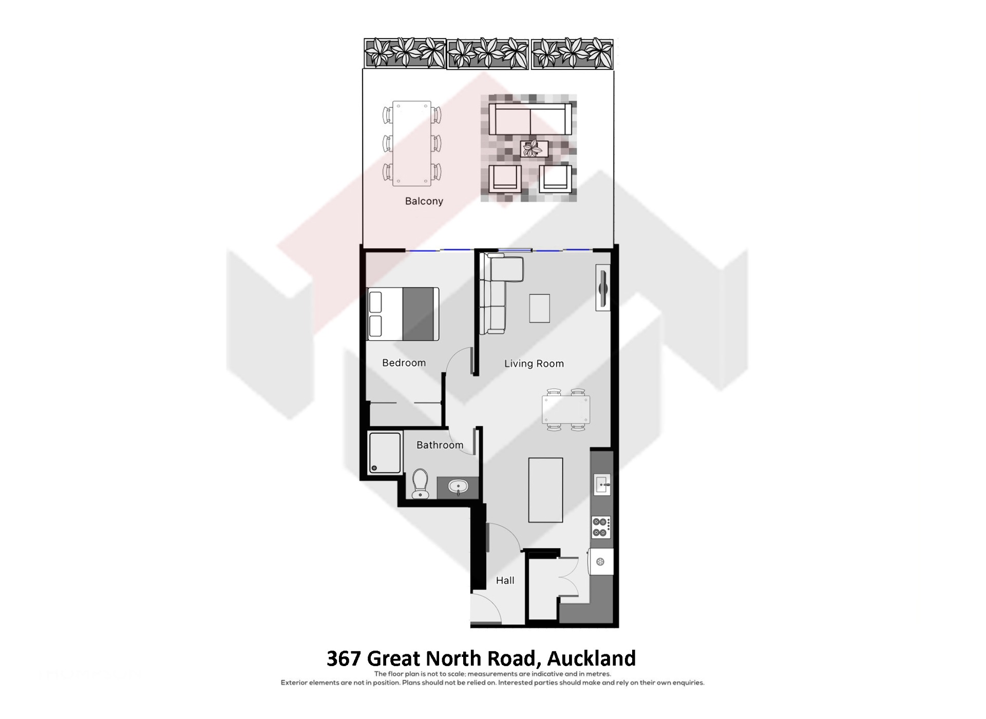 Floorplan | 367 Great North Rd, Grey Lynn | Apartment Specialists