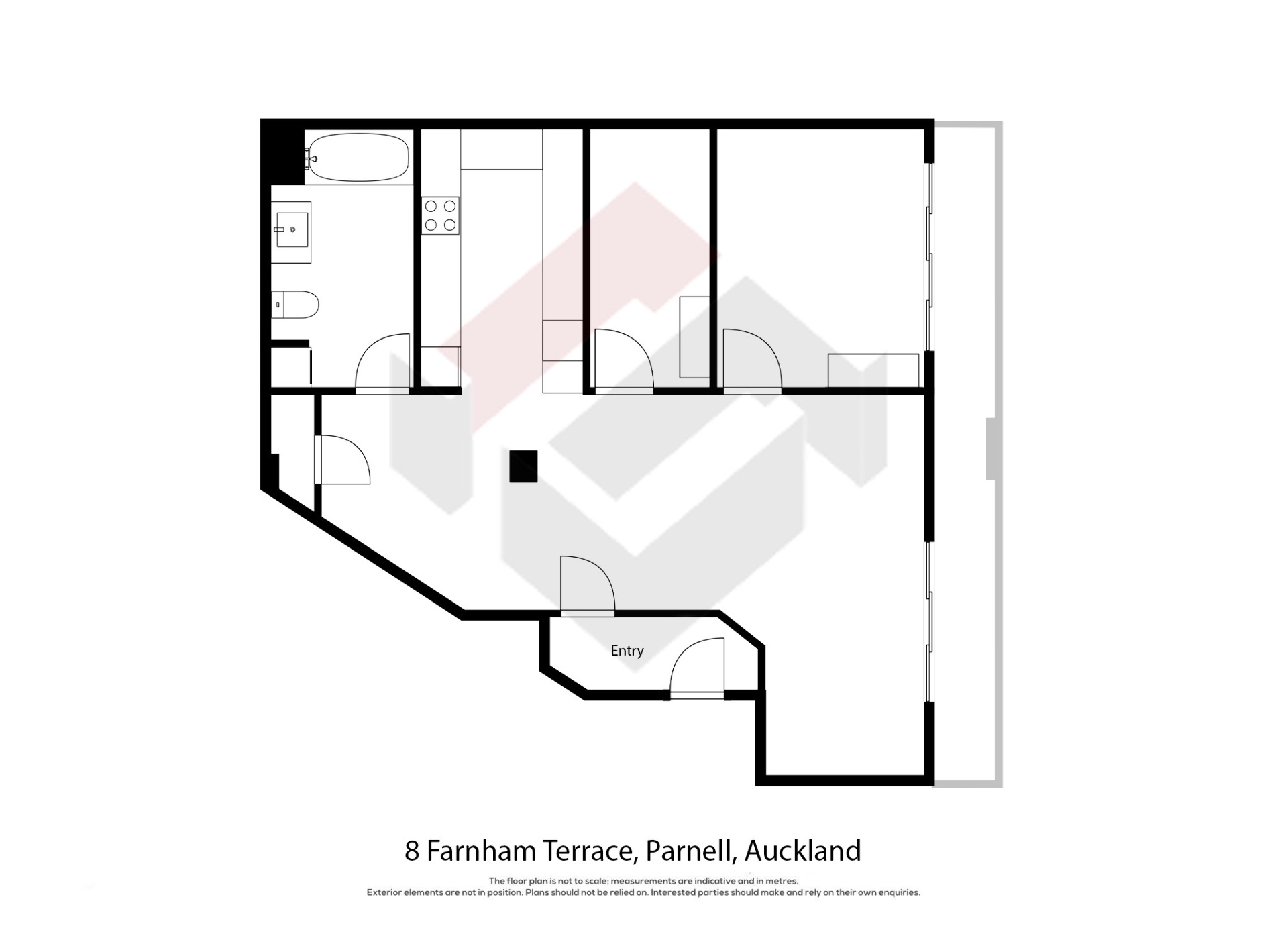8 Farnham Street, Parnell | Apartment Specialists Auckland Floorplan | 8 Farnham Street, Parnell | Apartment Specialists