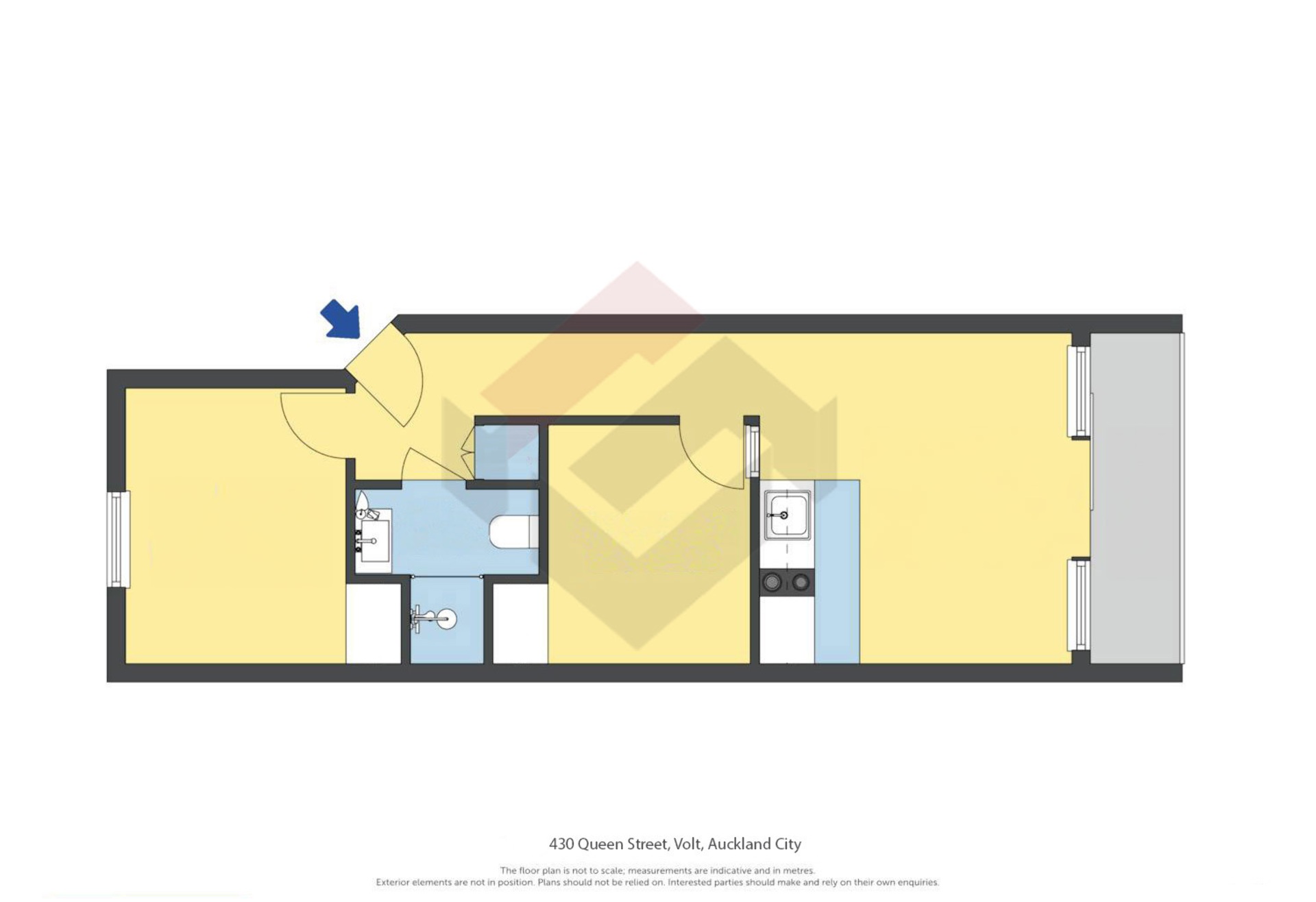 430 Queen Street, City Centre | Apartment Specialists Auckland Floorplan | 430 Queen Street, City Centre | Apartment Specialists