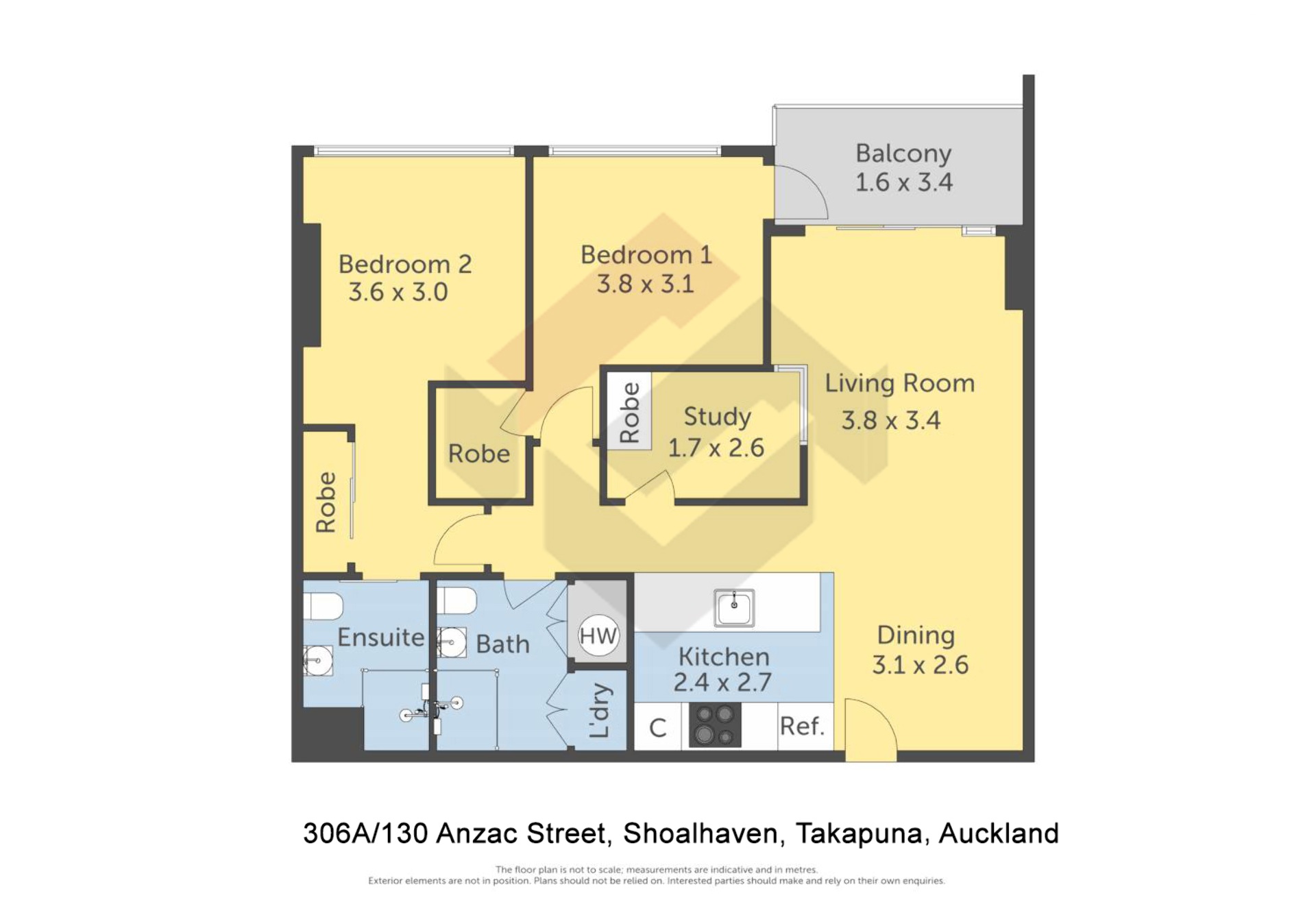 Floorplan | 130 Anzac Street, Takapuna | Apartment Specialists