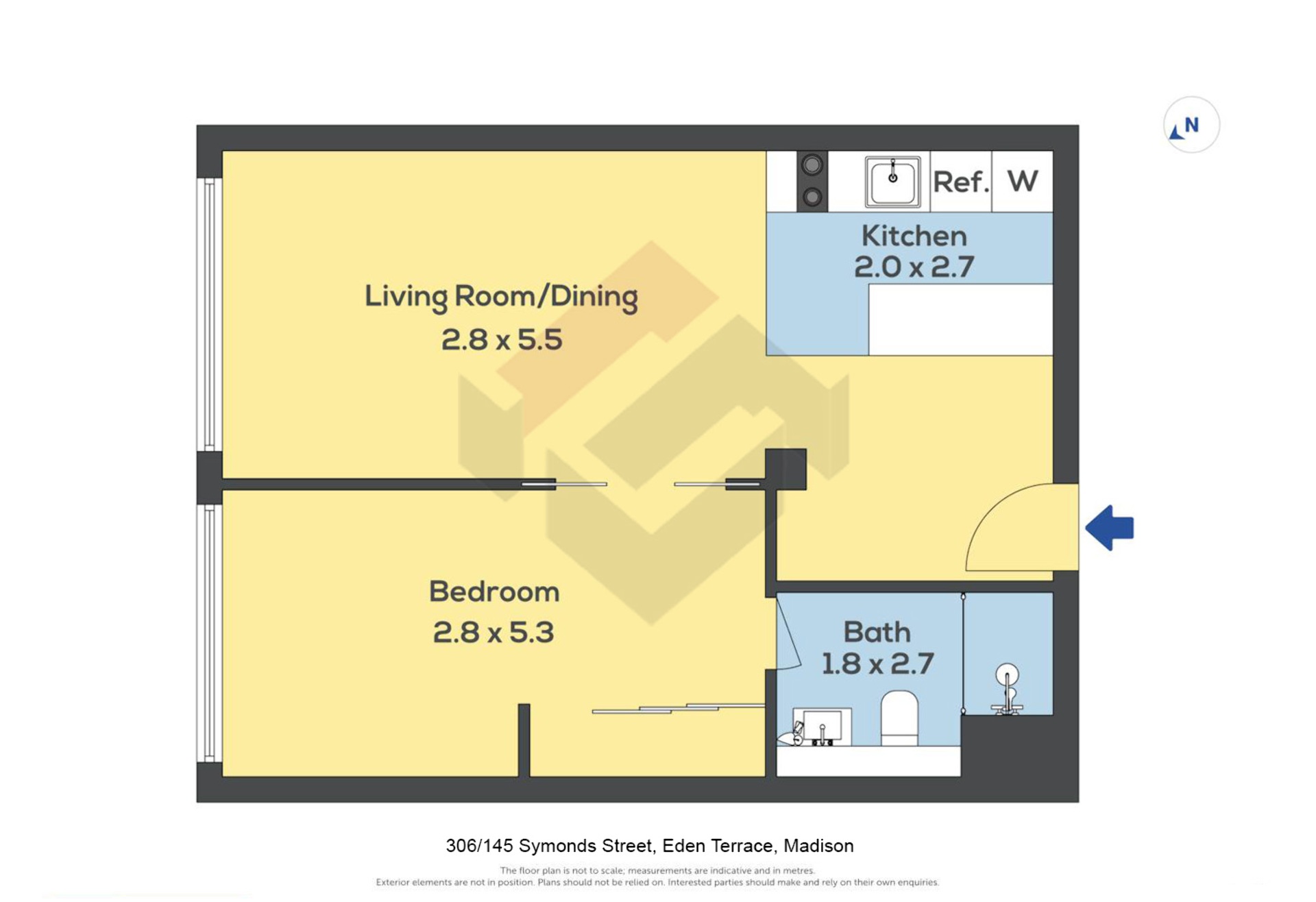 Floorplan | 145 Symonds Street, Eden Terrace | Apartment Specialists