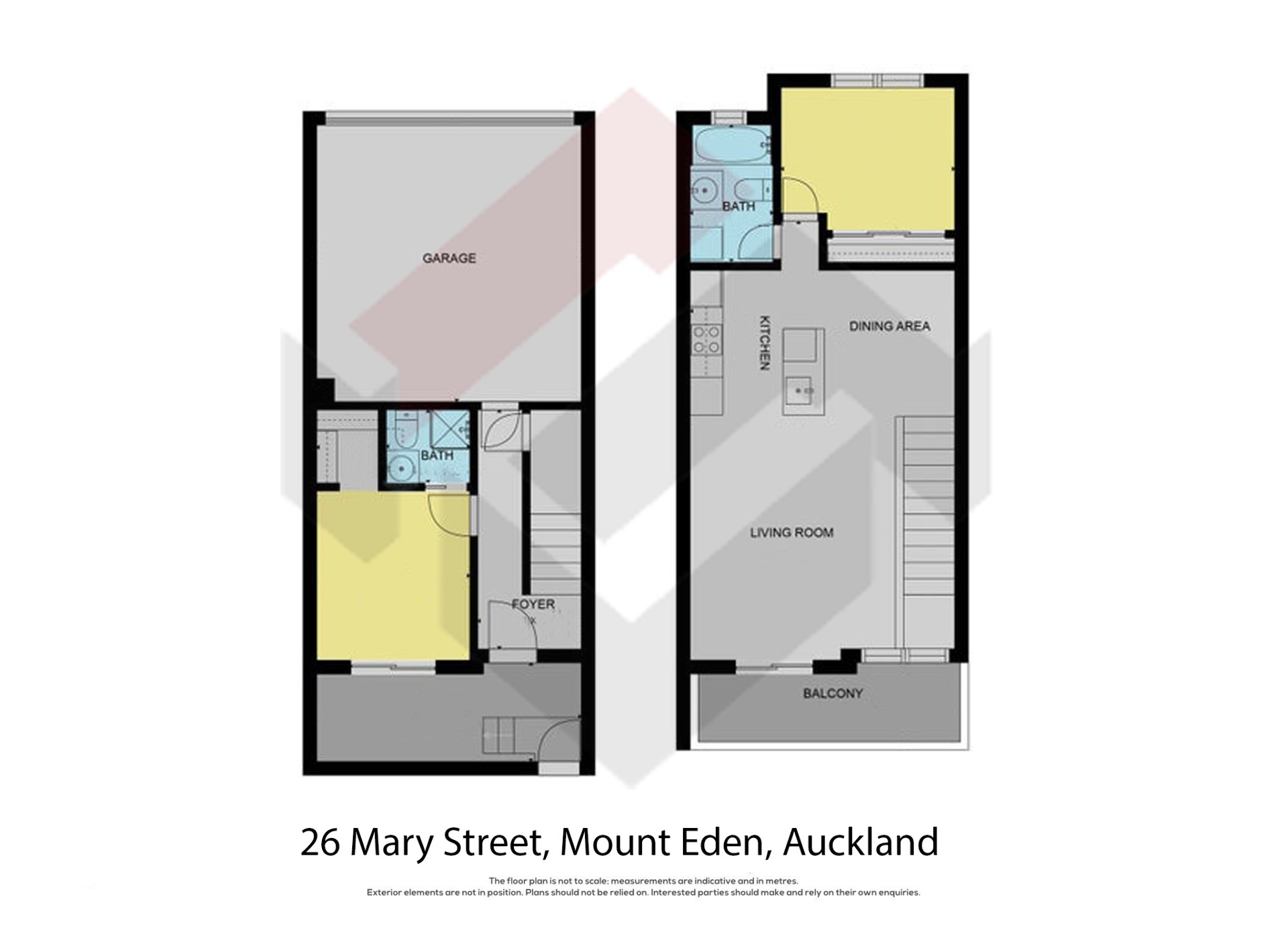 26 Mary Street, Mount Eden | Apartment Specialists Auckland Floorplan | 26 Mary Street, Mount Eden | Apartment Specialists