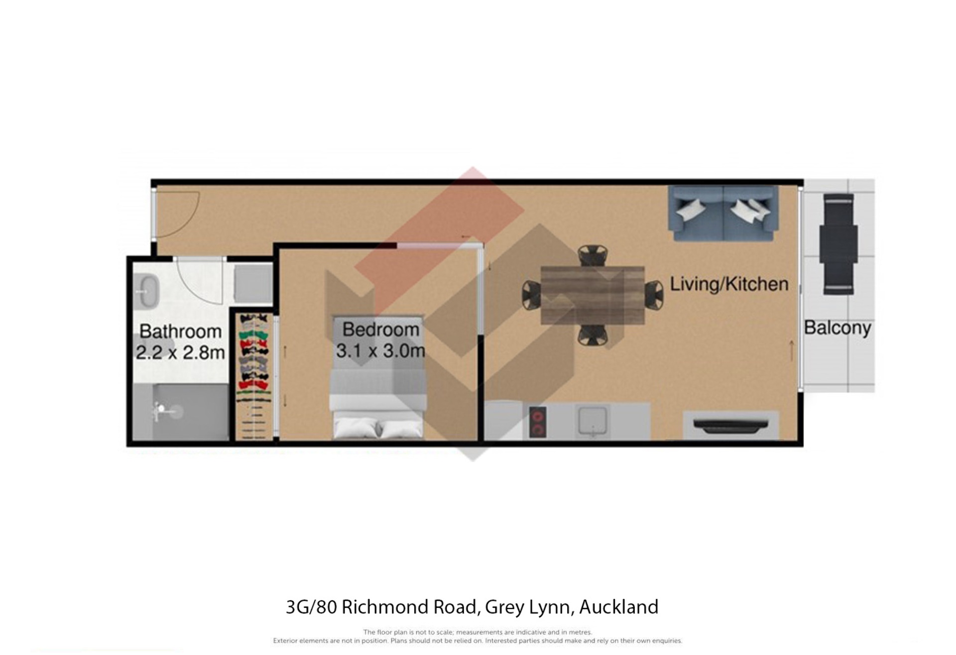 Floorplan | 80 Richmond Road, Ponsonby | Apartment Specialists
