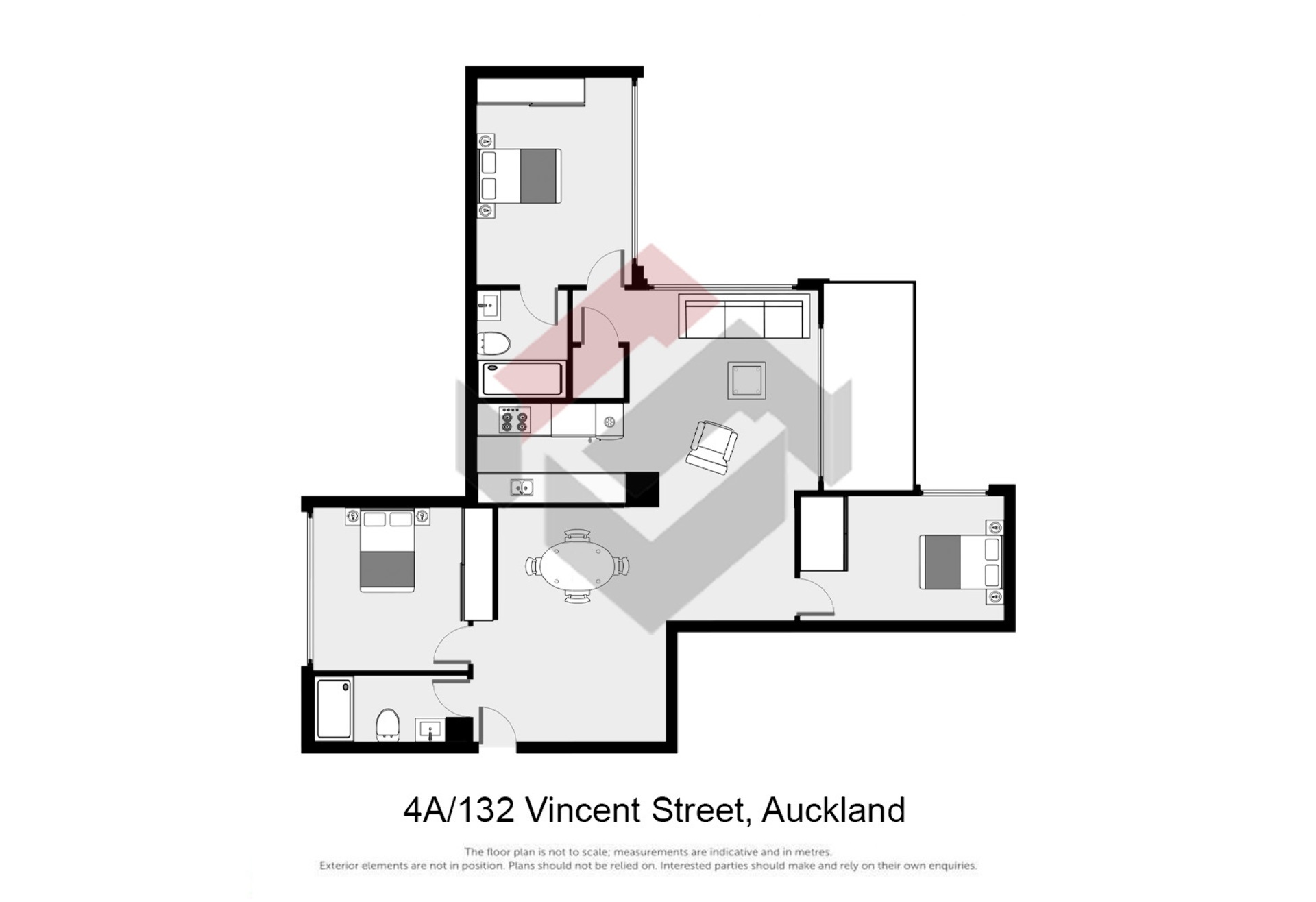 19 | 132 Vincent Street, City Centre | Apartment Specialists