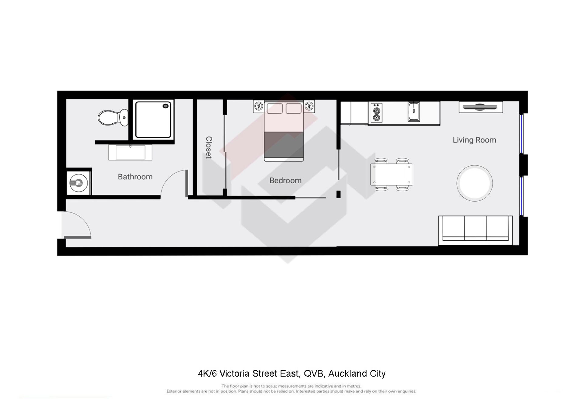 Floorplan | 6 Victoria Street East, City Centre | Apartment Specialists