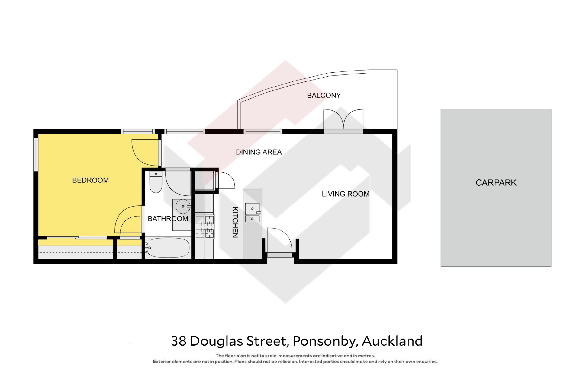 38 Douglas Street, Ponsonby | Apartment Specialists Auckland Floorplan | 38 Douglas Street, Ponsonby | Apartment Specialists