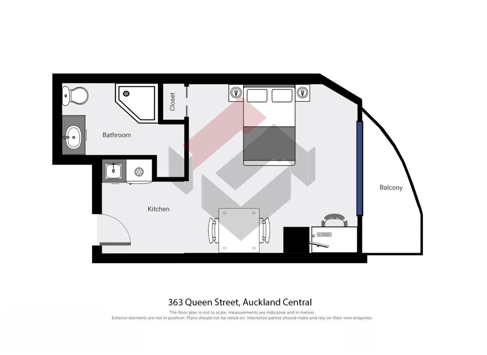 Floorplan | 363 Queen Street, City Centre | Apartment Specialists