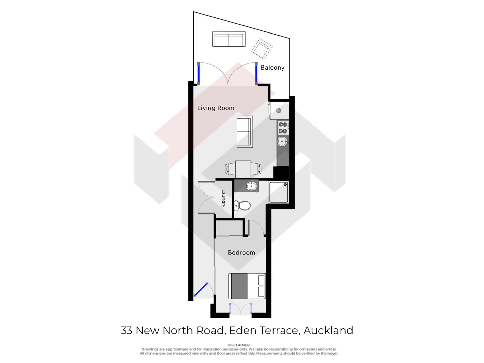 Floorplan | 33 New North Road, Eden Terrace | Apartment Specialists