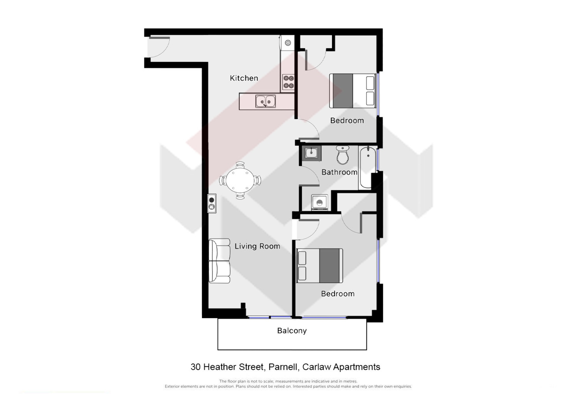 Floorplan | 30 Heather Street, Parnell | Apartment Specialists