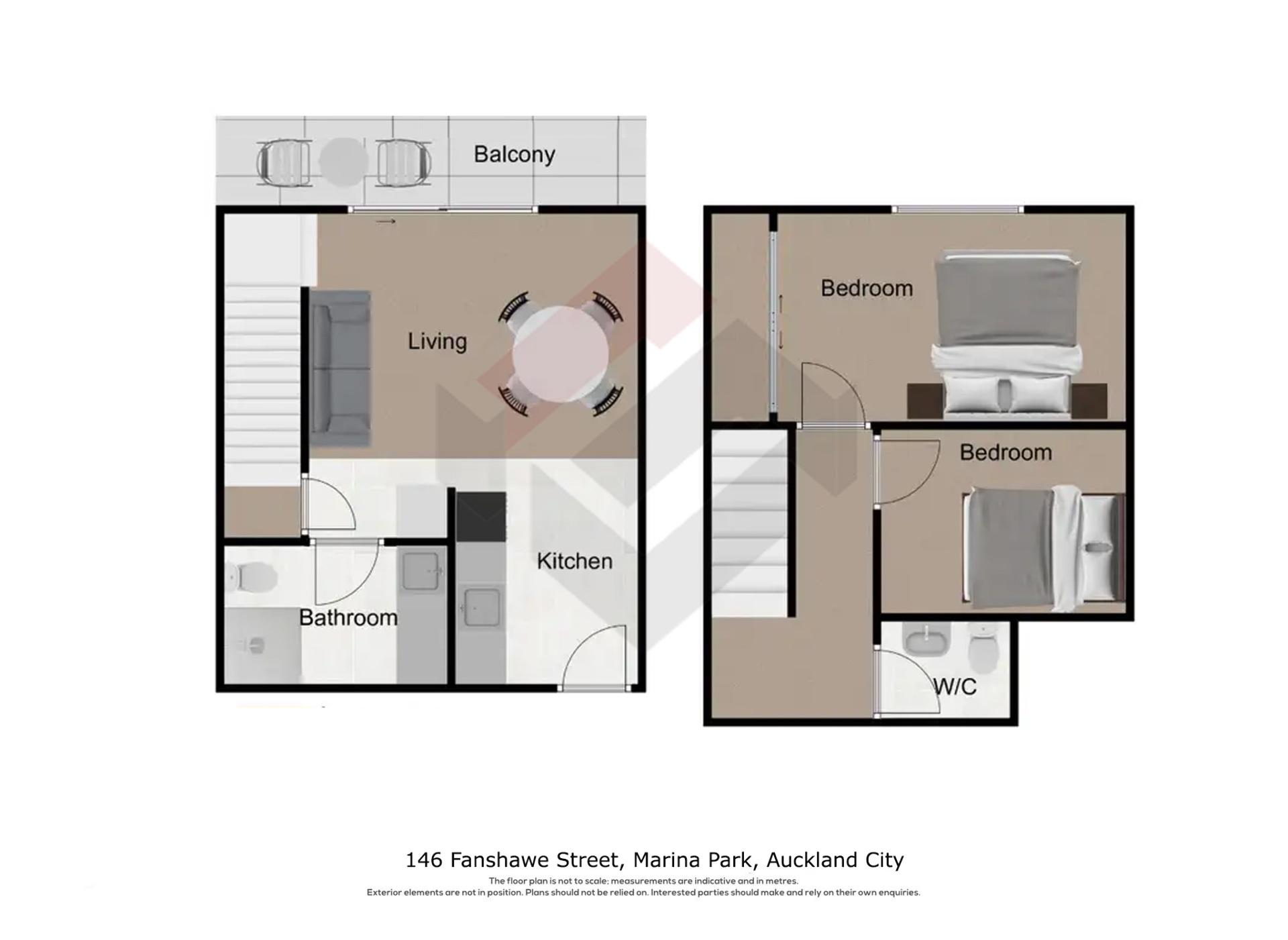 Floorplan | 146 Fanshawe Street, City Centre | Apartment Specialists