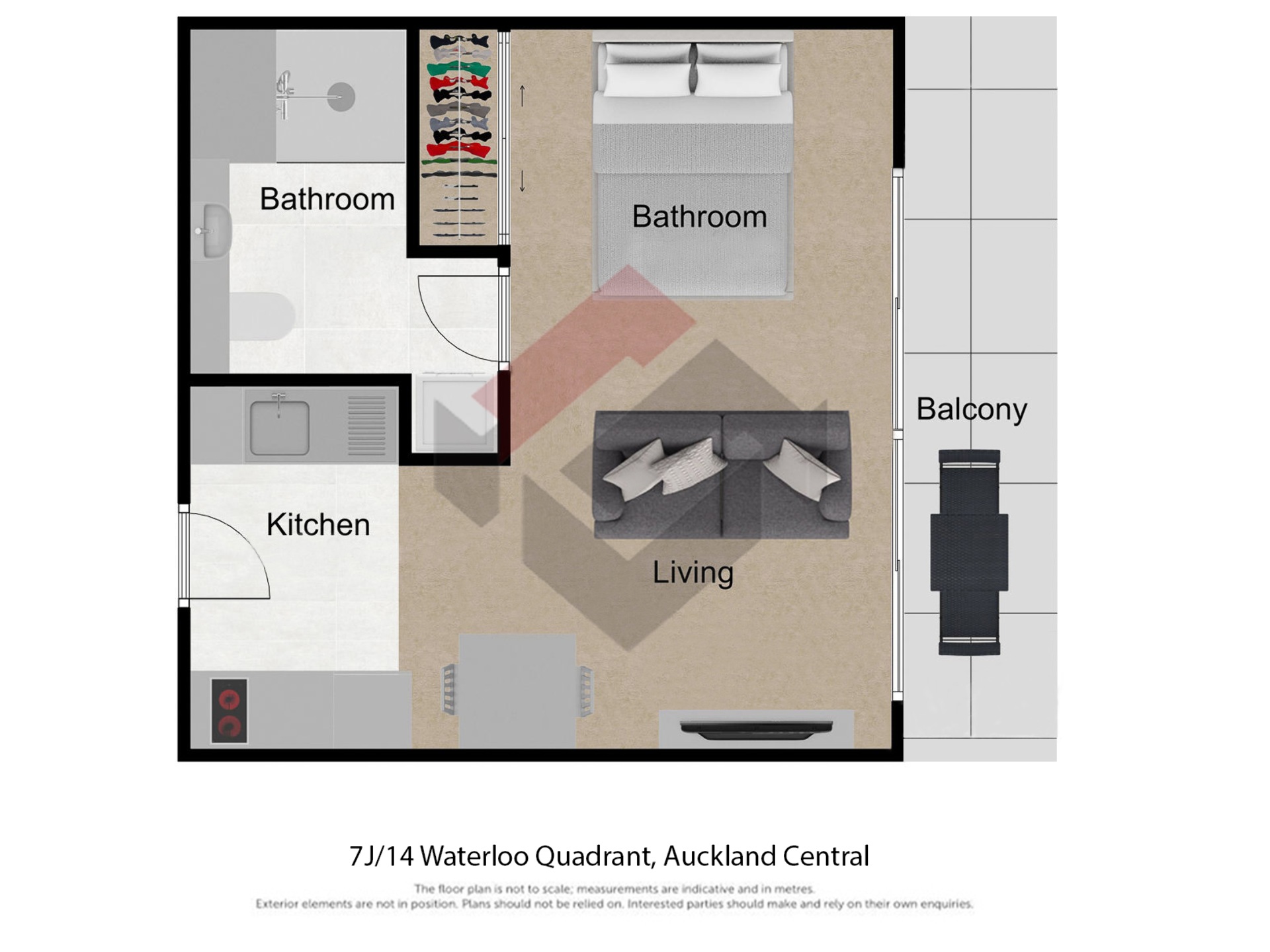 7 | 14 Waterloo Quadrant, City Centre | Apartment Specialists