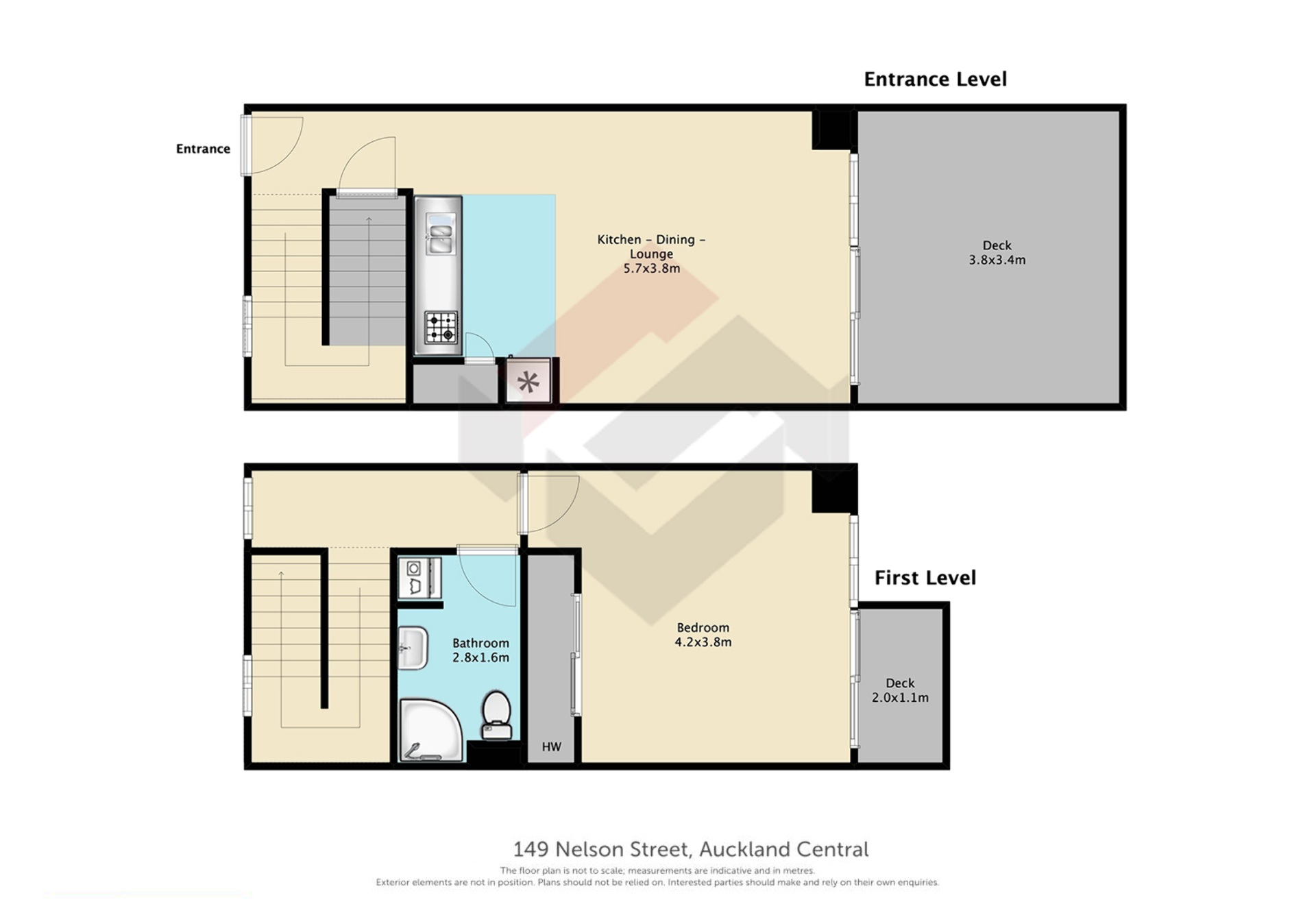 Floorplan | 149 Nelson Street, City Centre | Apartment Specialists