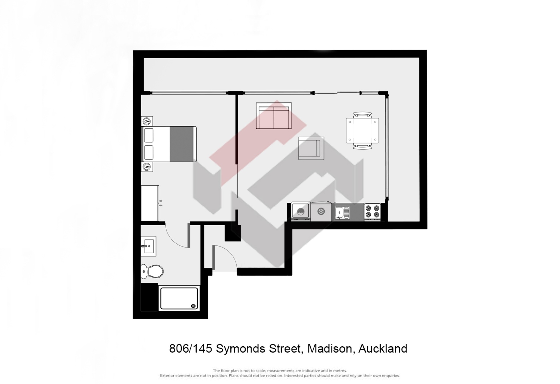 Floorplan | 145 Symonds Street, City Centre | Apartment Specialists