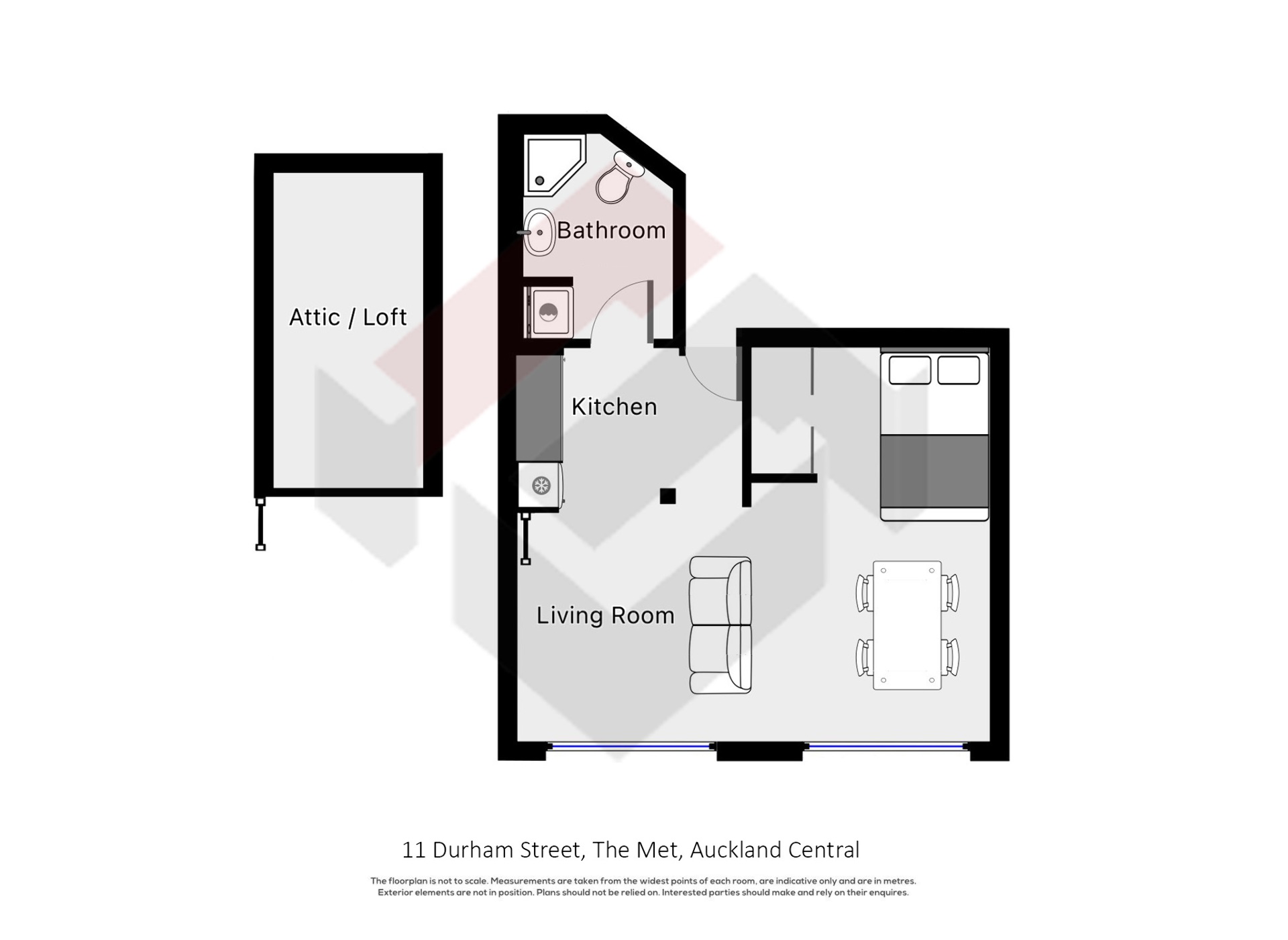Floorplan | 11 Durham Street, City Centre | Apartment Specialists