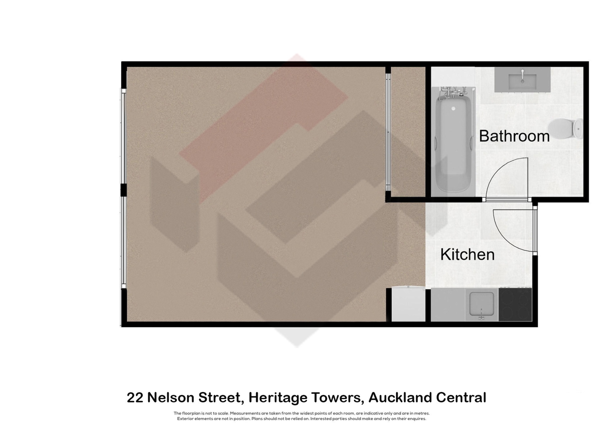 22 Nelson Street, City Centre | Apartment Specialists Auckland Floorplan | 22 Nelson Street, City Centre | Apartment Specialists