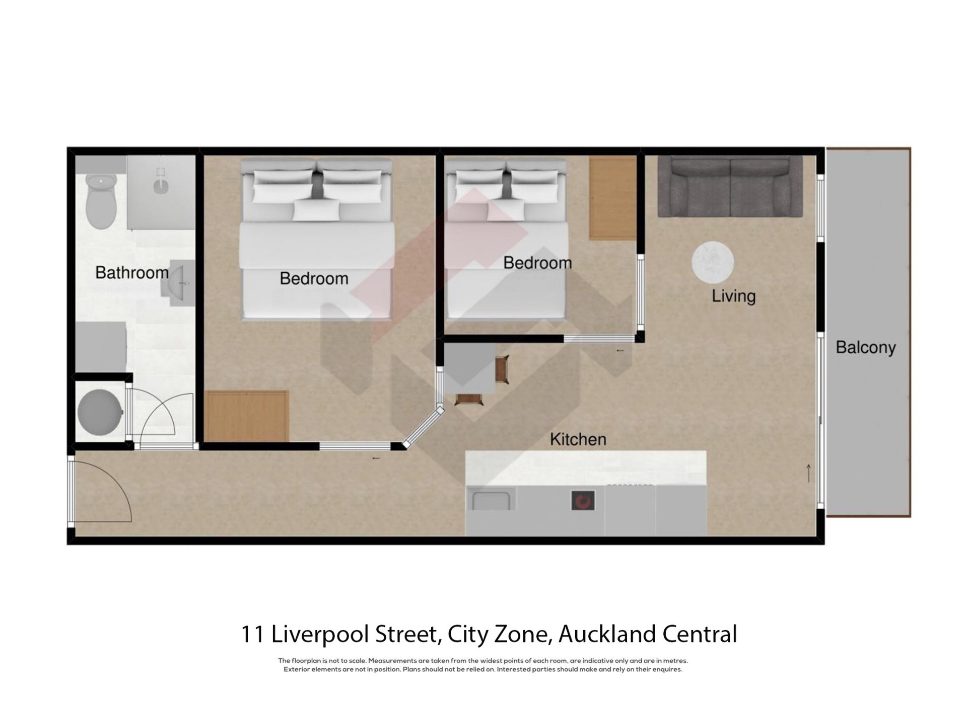 11 Liverpool Street, City Centre | Apartment Specialists Auckland Floorplan | 11 Liverpool Street, City Centre | Apartment Specialists
