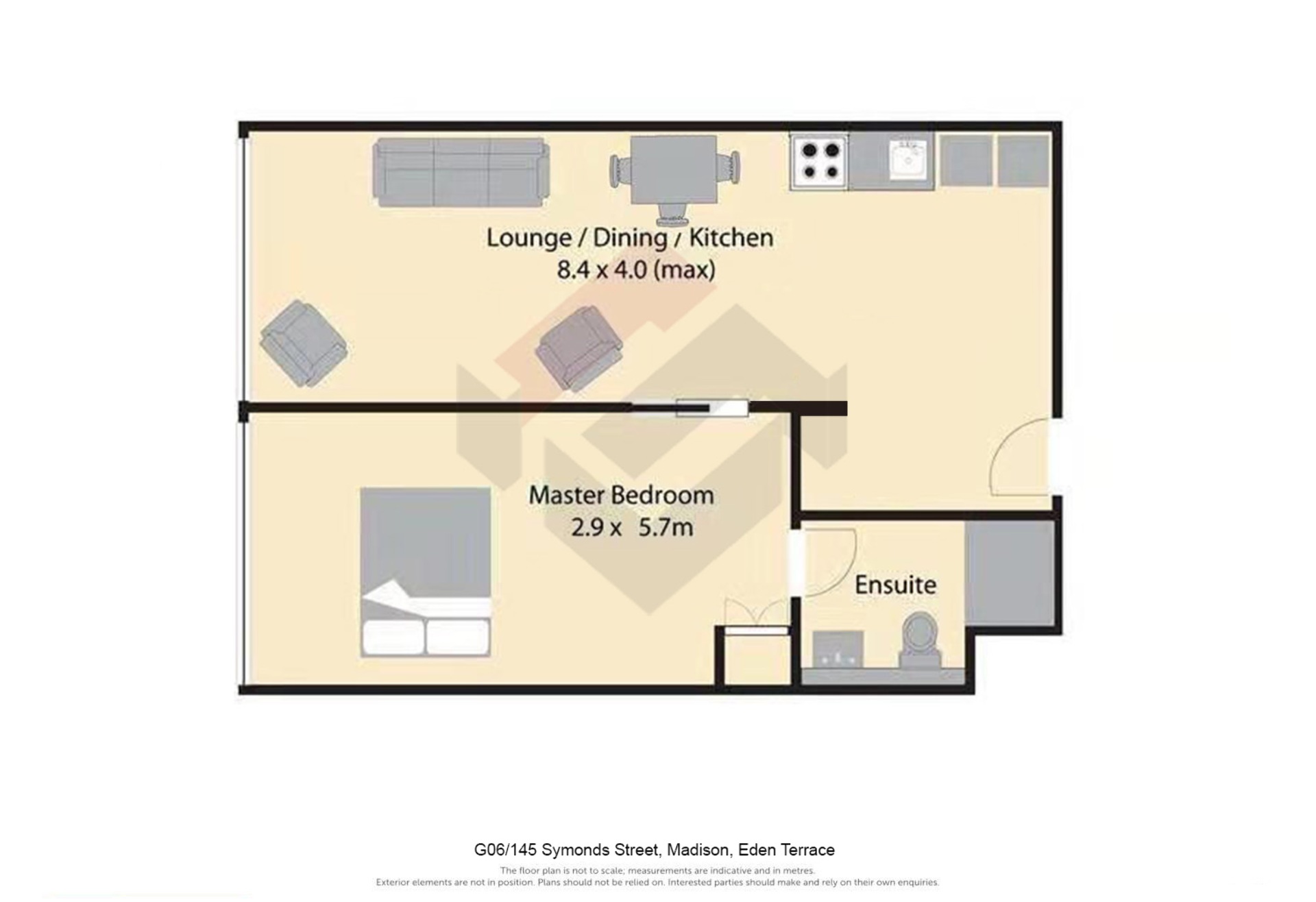Floorplan | 145 Symonds Street, City Centre | Apartment Specialists