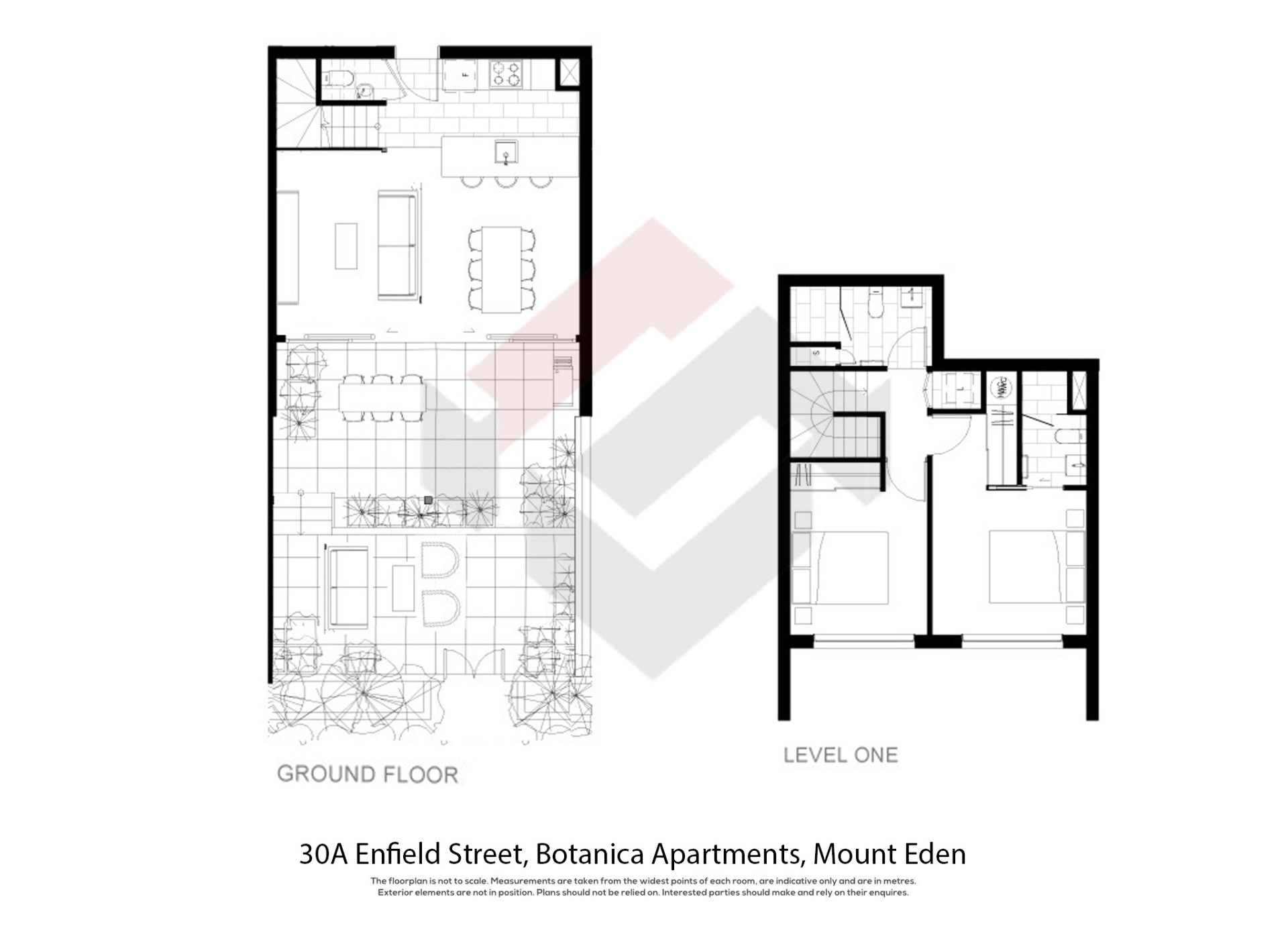 Floorplan | 30A Enfield Street, Mount Eden | Apartment Specialists