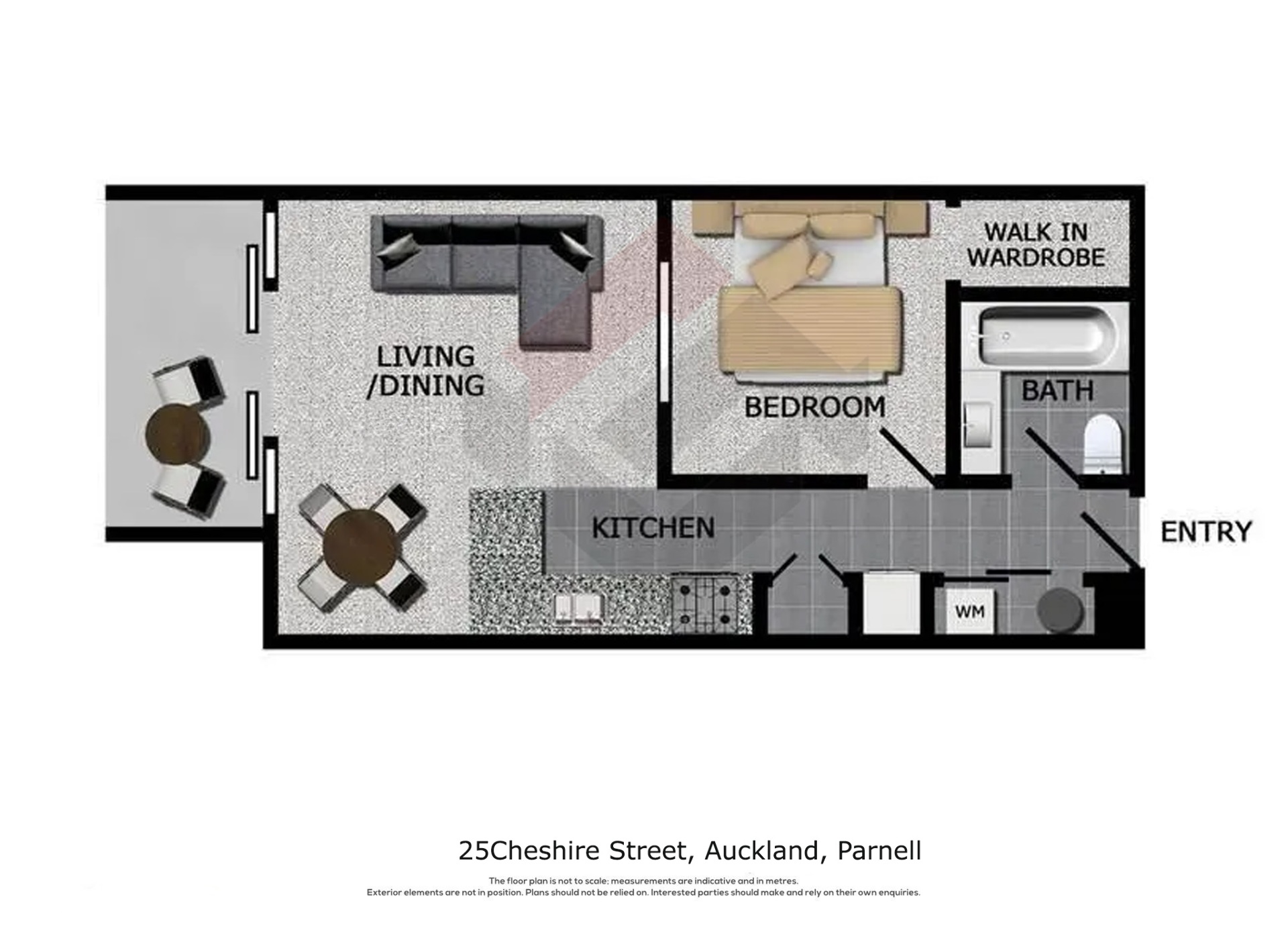 Floorplan | 25 Cheshire Street, Parnell | Apartment Specialists