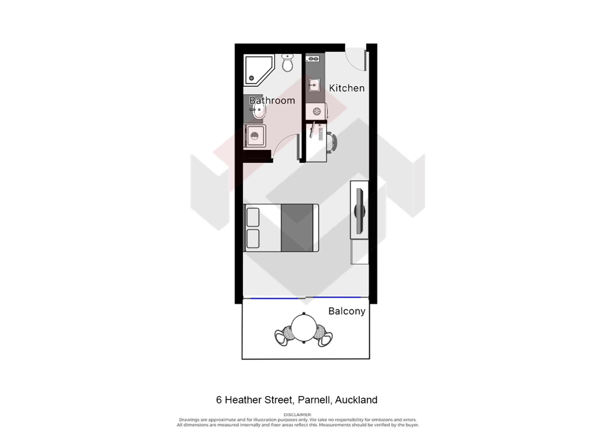 Floorplan | 6 Heather Street, Parnell | Apartment Specialists