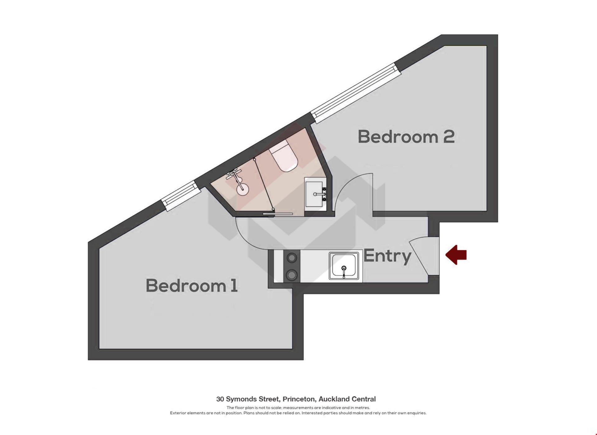 Floorplan | 30 Symonds Street, City Centre | Apartment Specialists