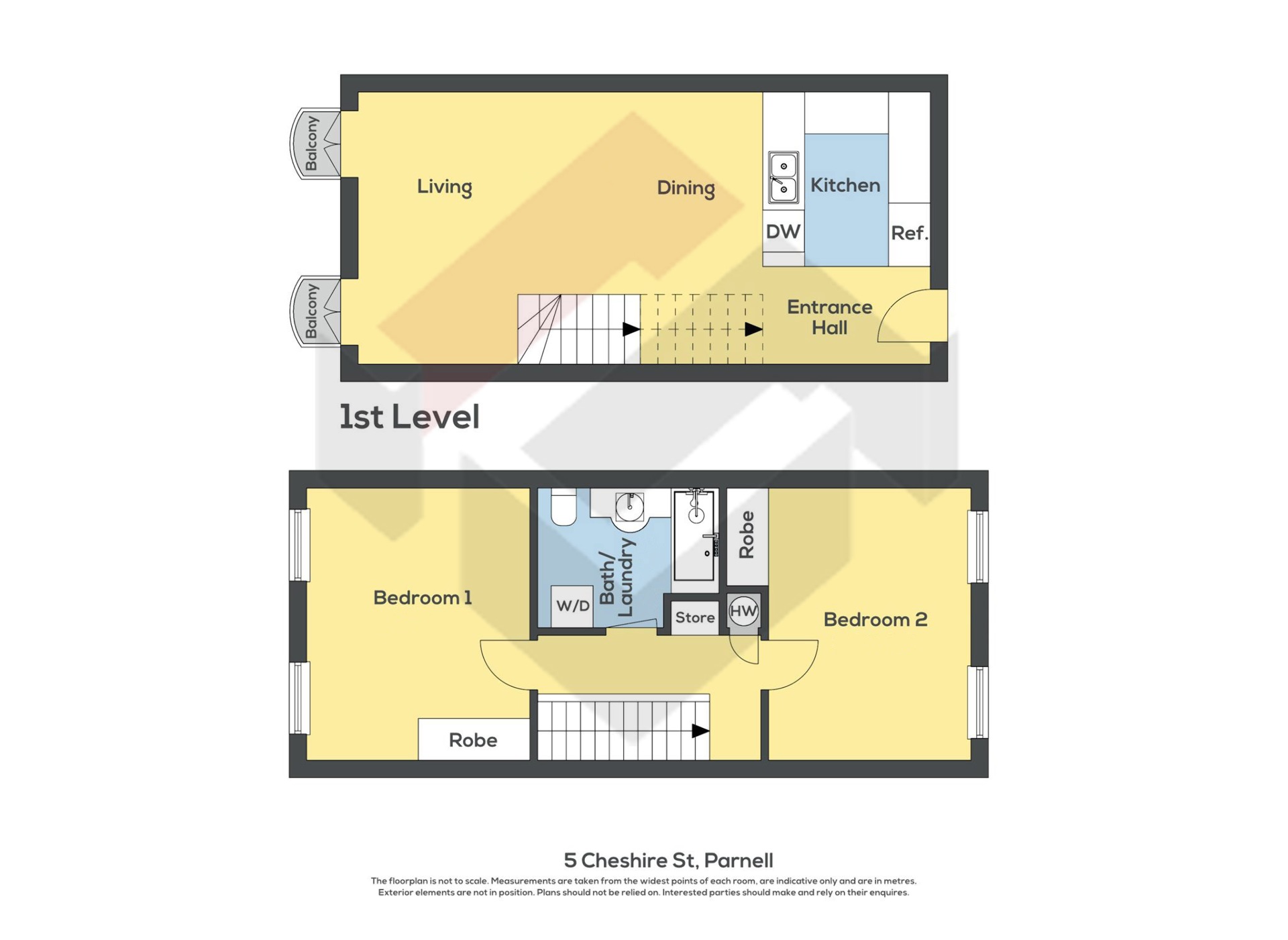 Floorplan | 3G/5 Cheshire Street, Parnell | Apartment Specialists