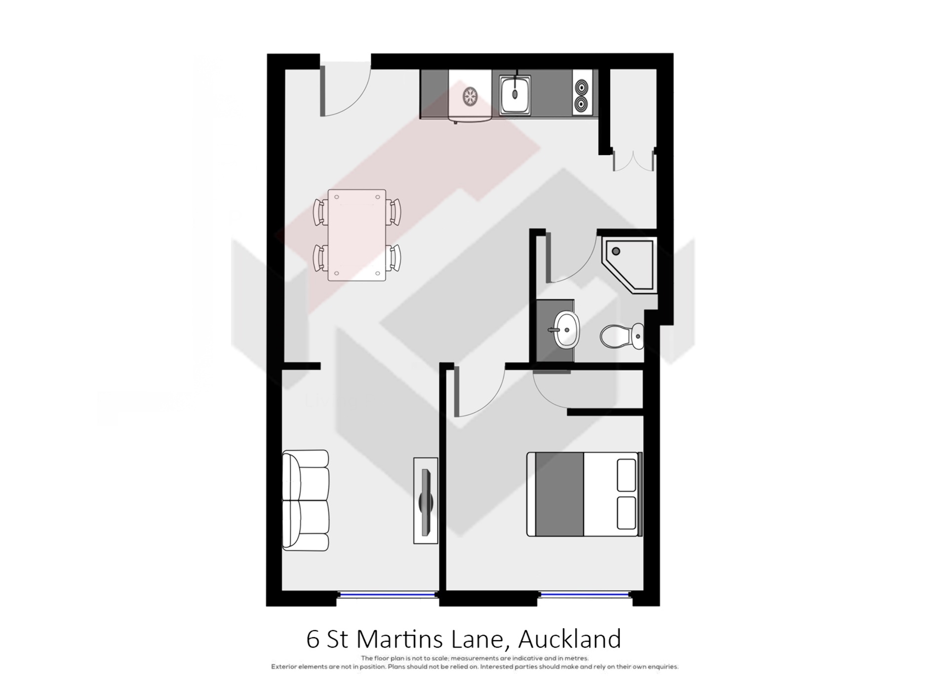 Floorplan | 6 St Martins Lane, Grafton | Apartment Specialists