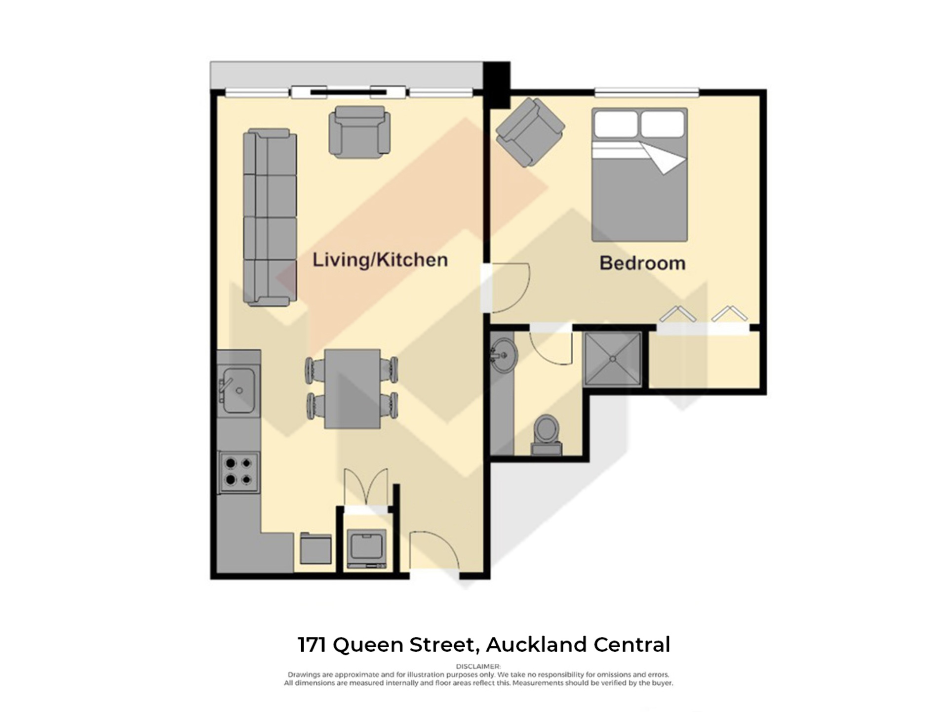 Floorplan | 3 Durham Lane, City Centre | Apartment Specialists