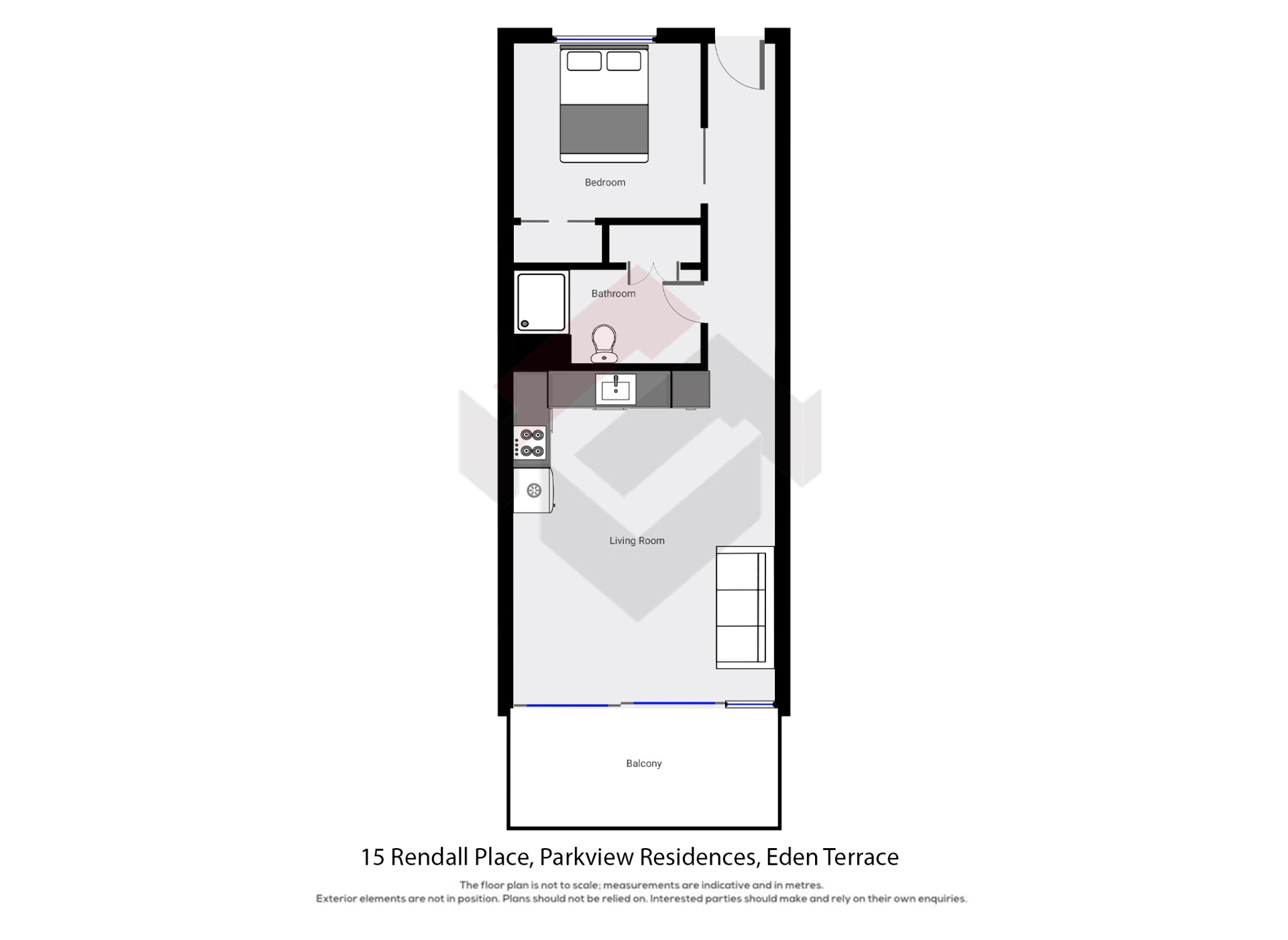 Floorplan | 15 Rendall Place, Eden Terrace | Apartment Specialists