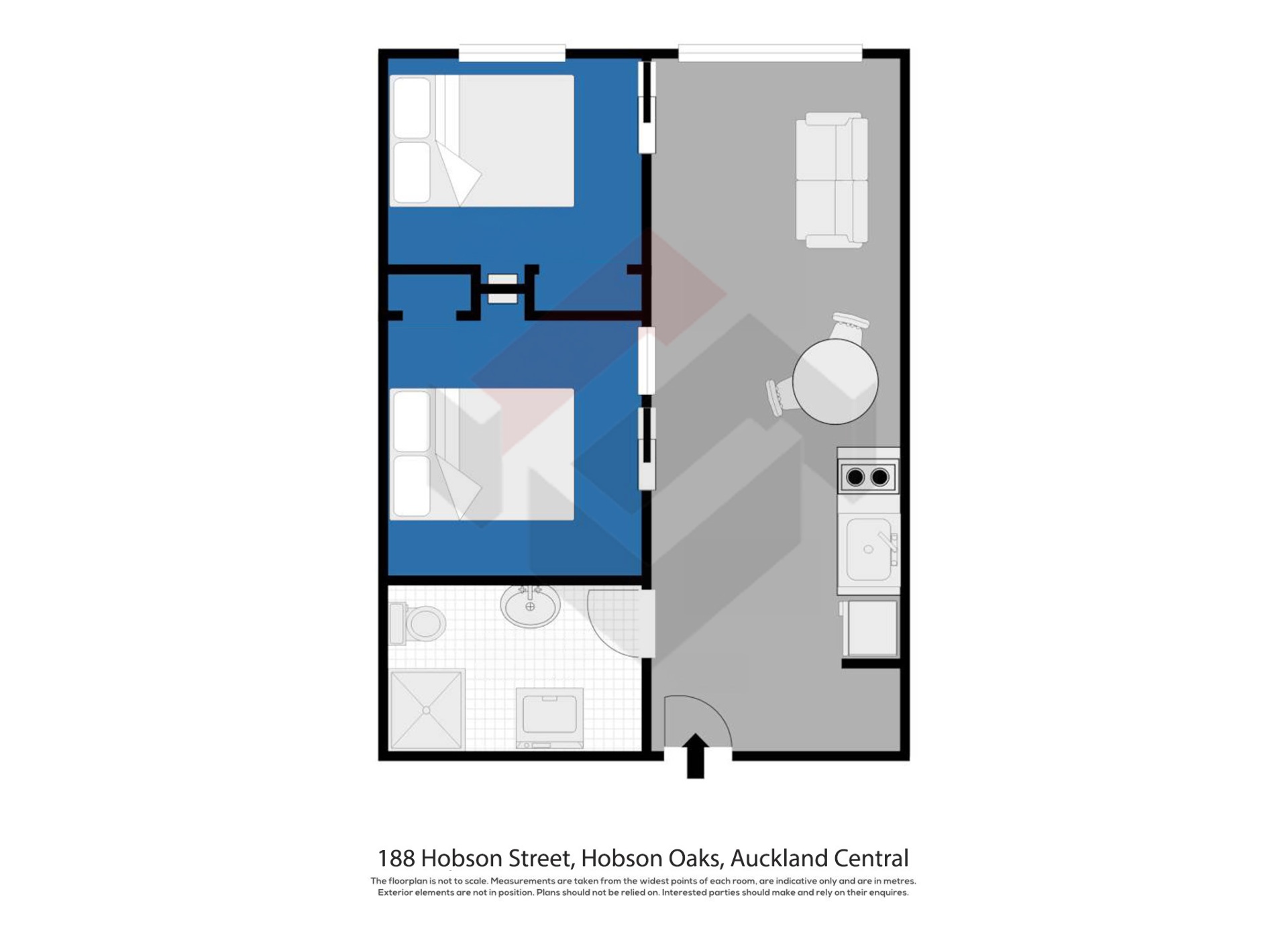 Floorplan | 188 Hobson Street, City Centre | Apartment Specialists