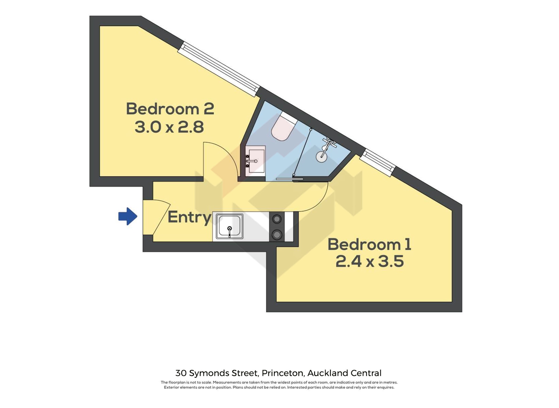 Floorplan | 30 Symonds Street, Grafton | Apartment Specialists