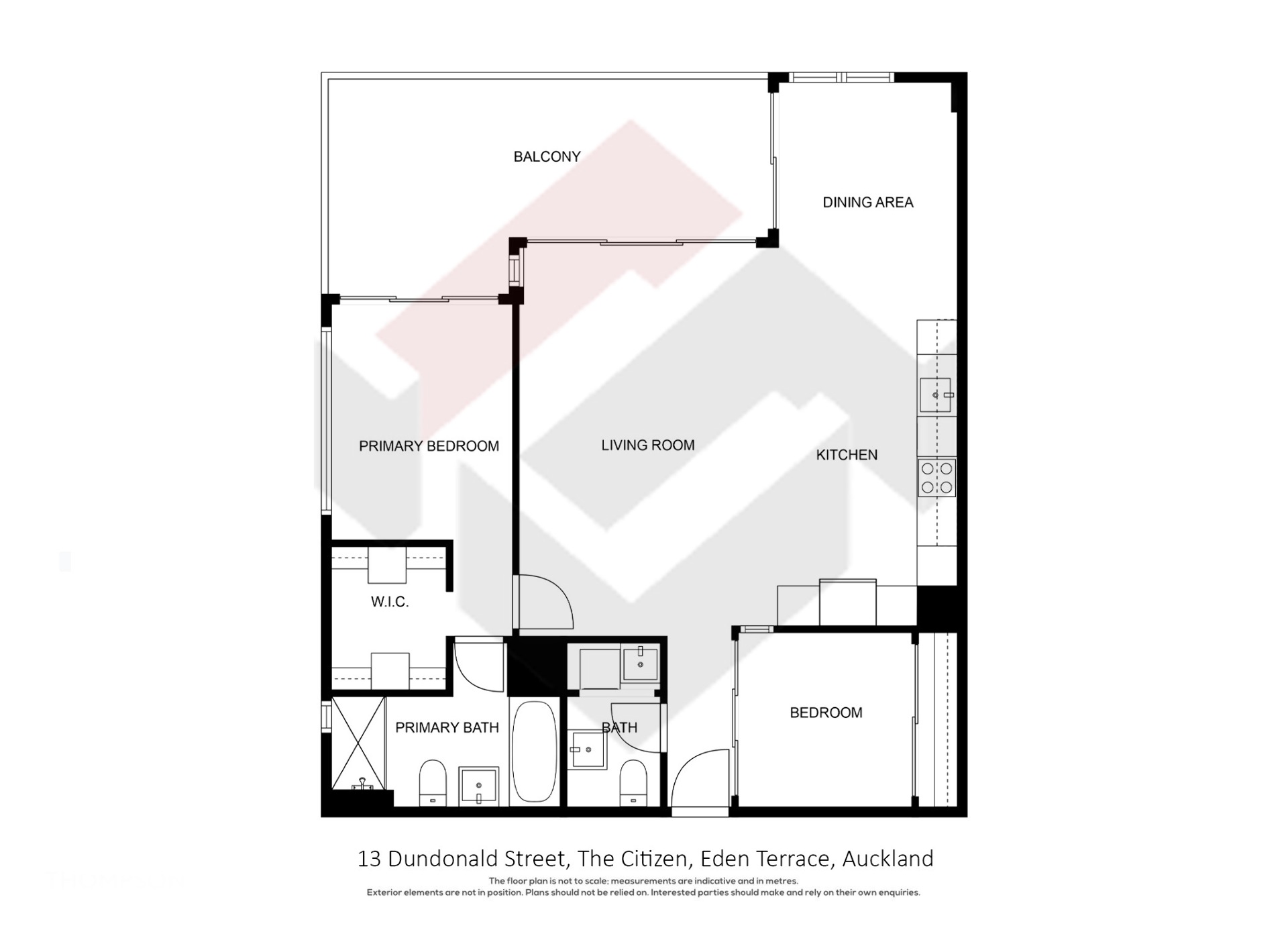 Floorplan | 13 Dundonald Street, Eden Terrace | Apartment Specialists