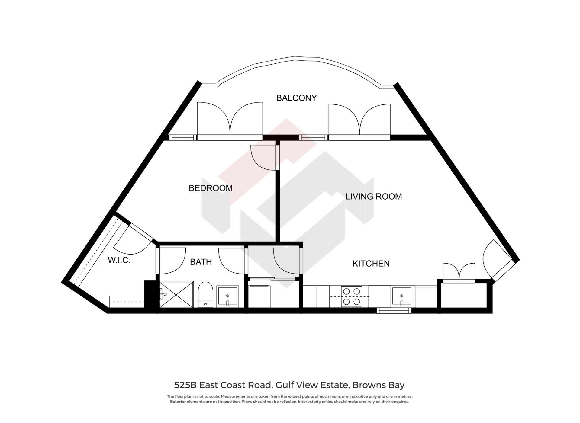 Floorplan | 525 East Coast Road, Browns Bay | Apartment Specialists