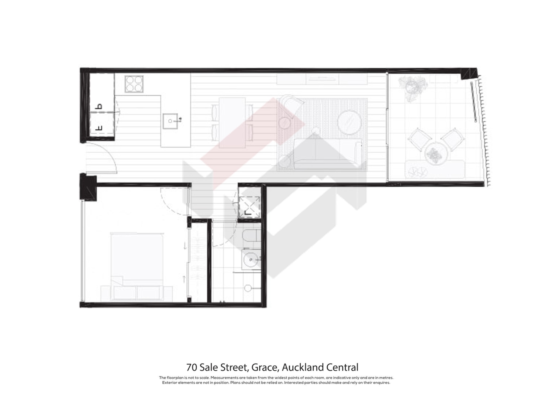 Floorplan | 70 Sale Street, Freemans Bay | Apartment Specialists
